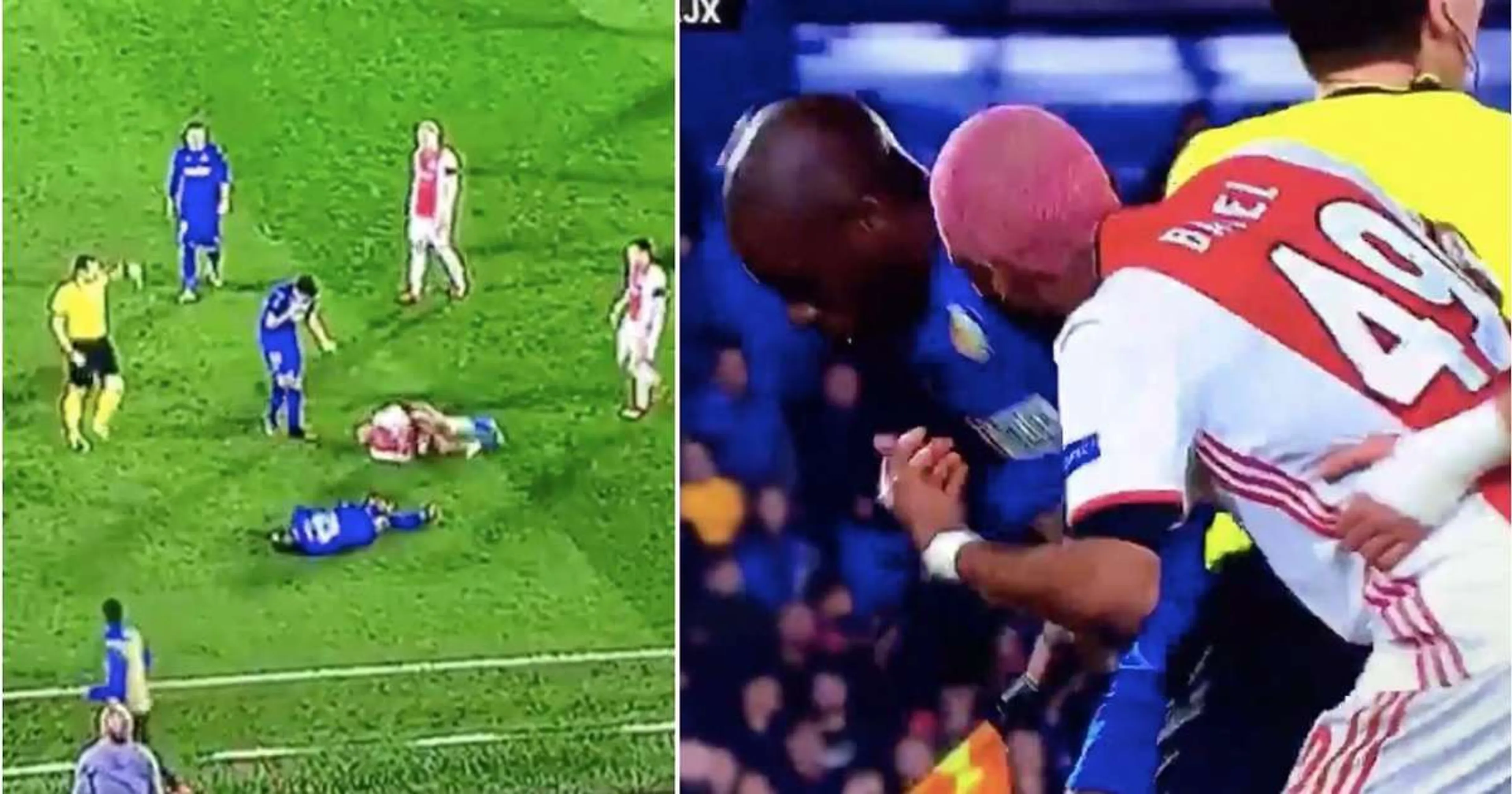 Getafe Ajax: epico Babel che imita il simulatore Nyom (VIDEO)