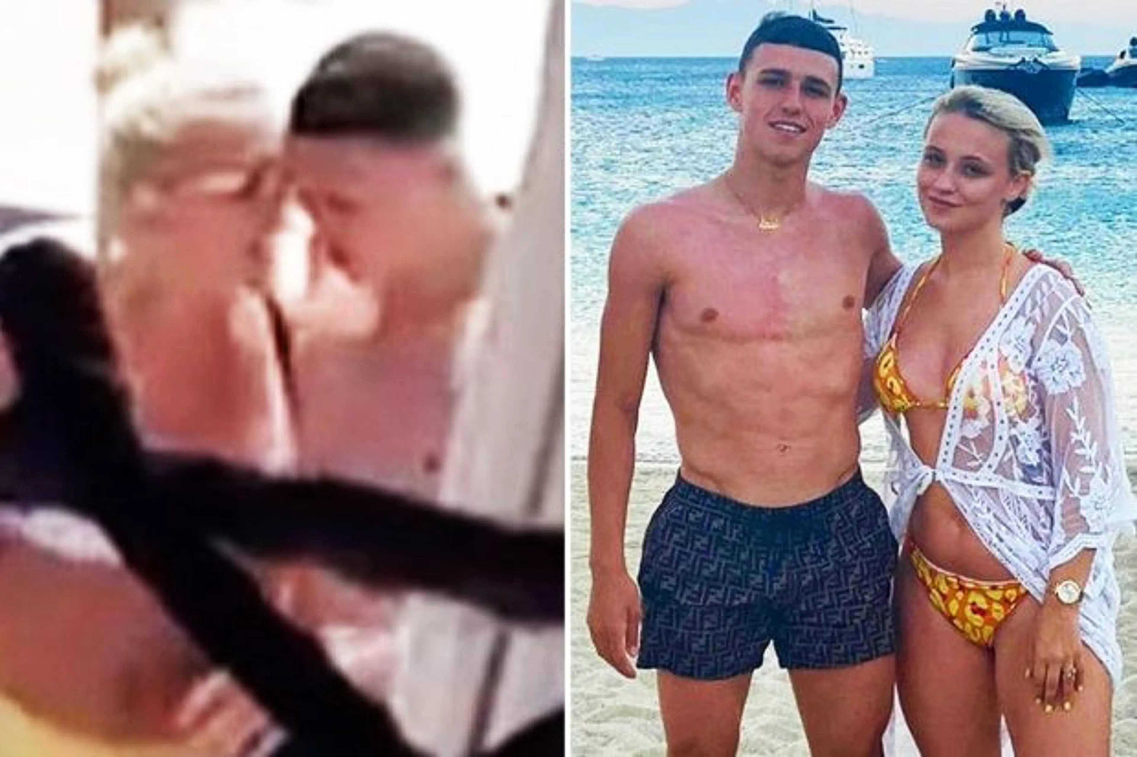 Foden, fidanzata furiosa dopo aver guardato il suo cellulare: litigio in un beach club (VIDEO)