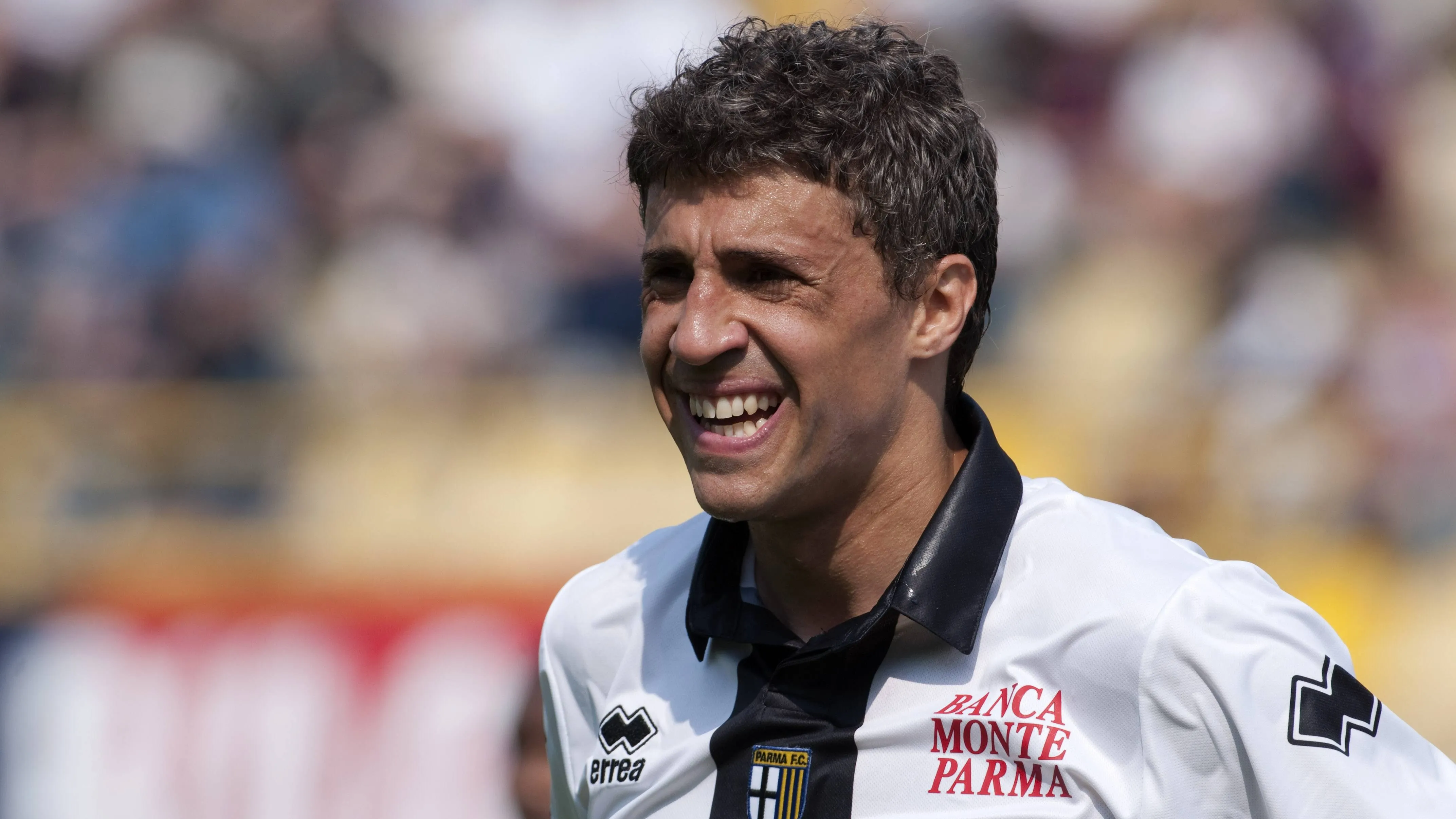 Hernan Crespo con la maglia del Parma