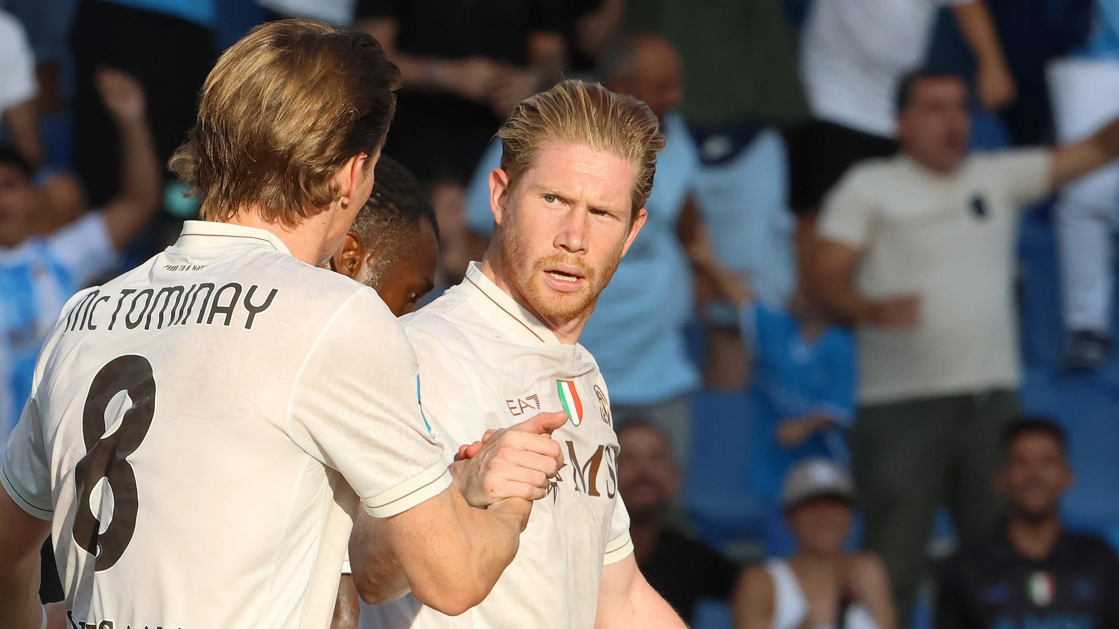 C'è un problema in casa Napoli: De Bruyne-McTominay incompatibili. E ora?