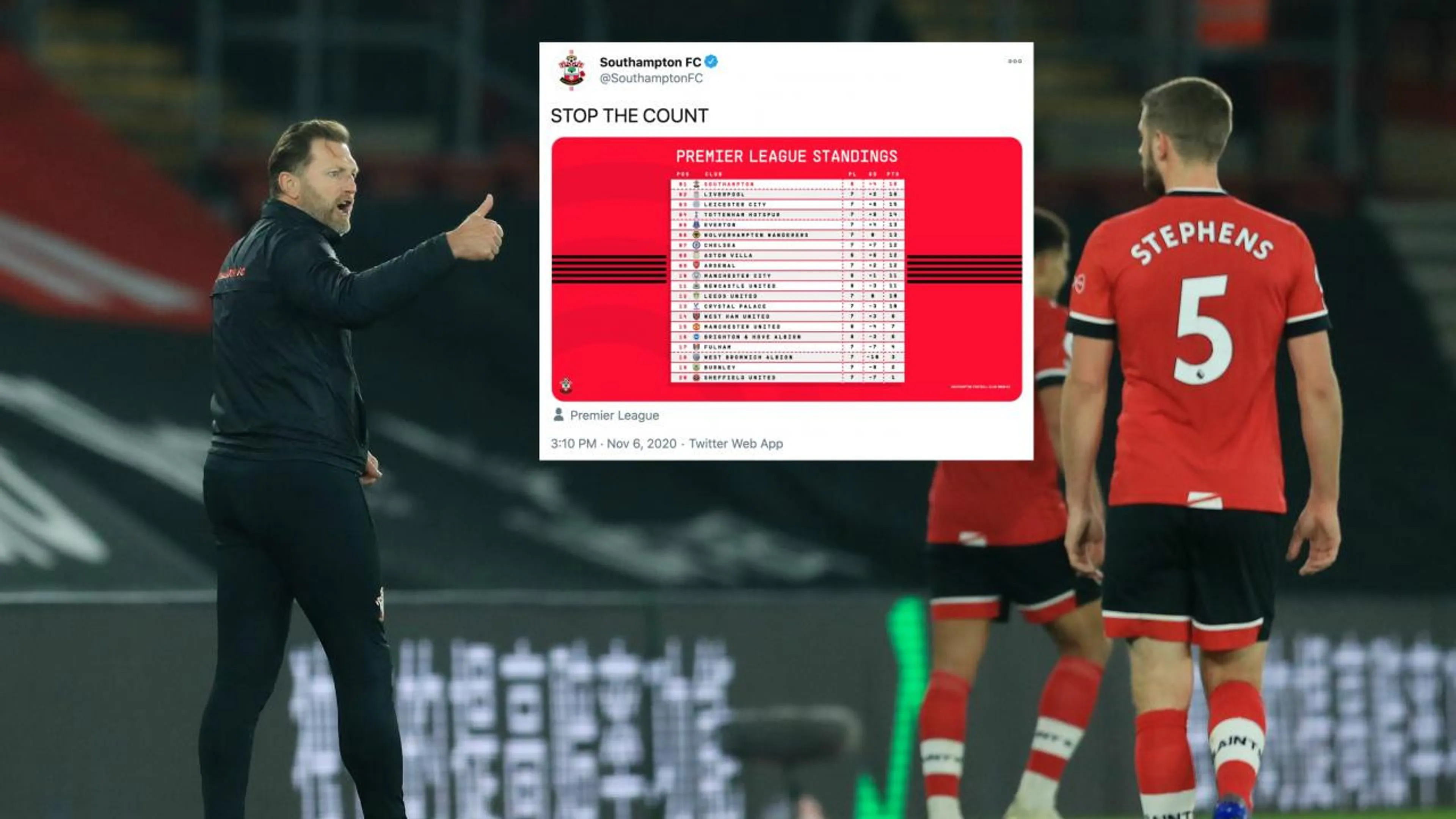 Copertina di Southampton primo in Premier League, trolla Donald Trump su Twitter