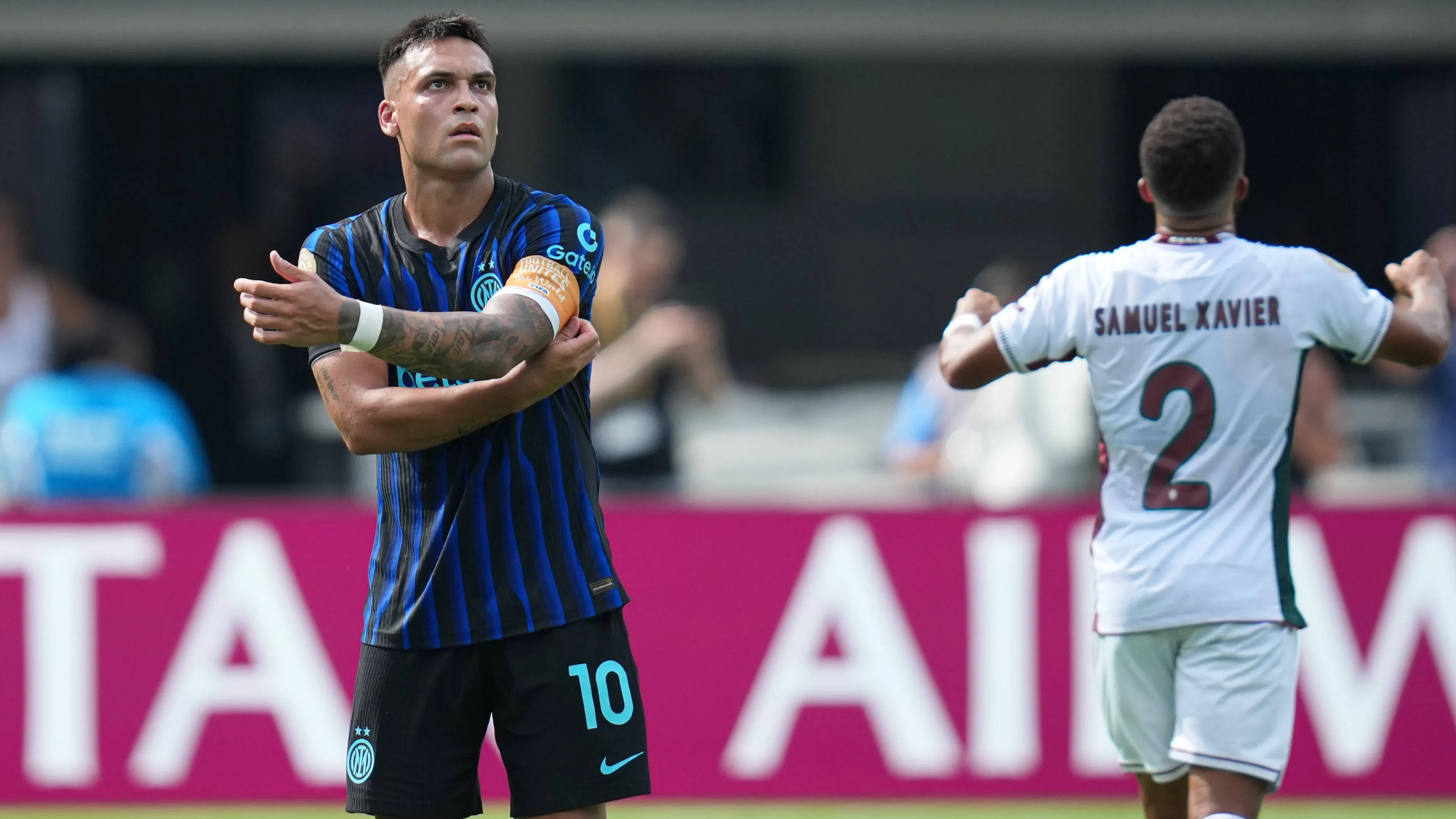Totti replica a Lautaro Martinez
