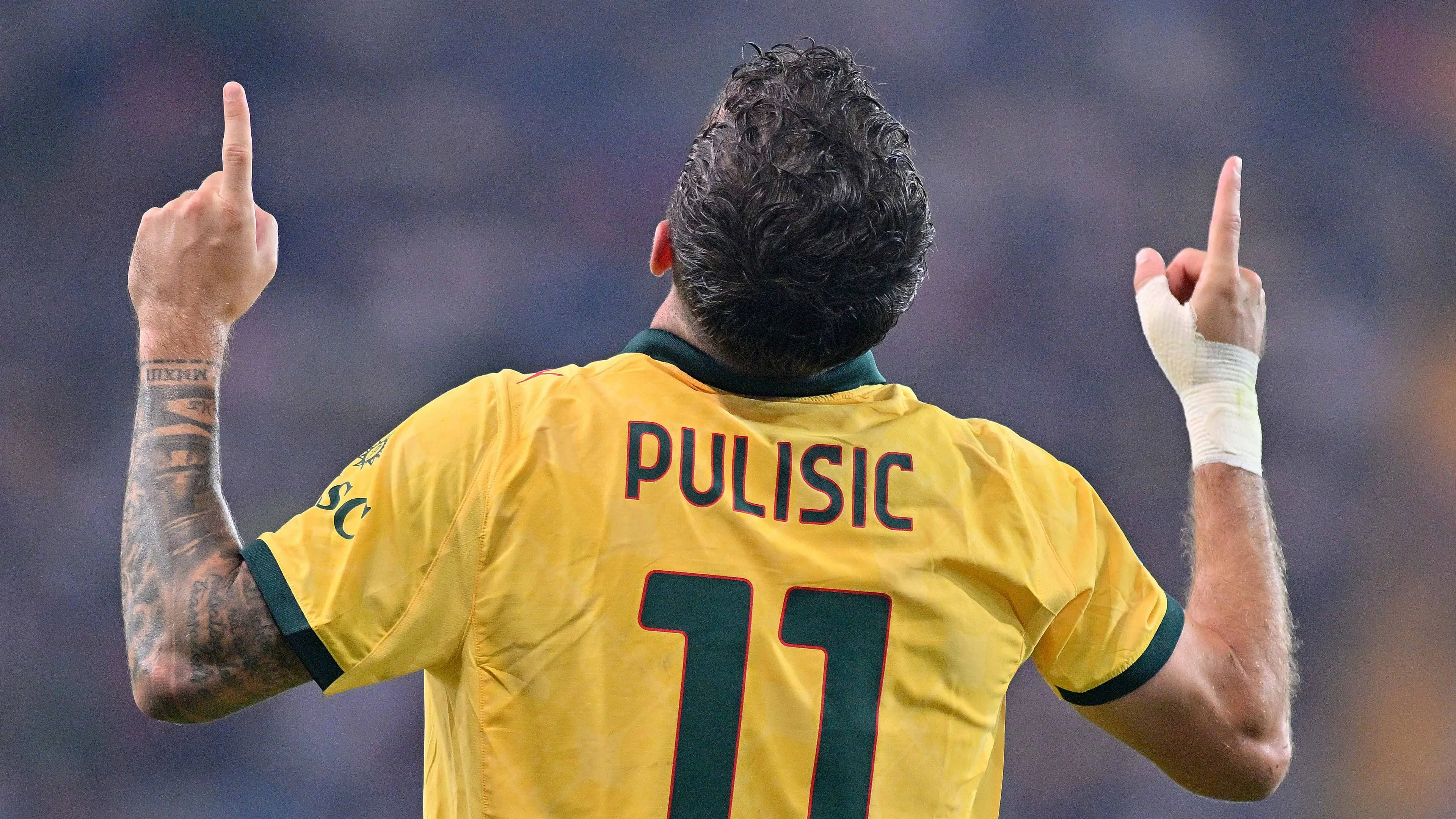 Christian Pulisic in maglia Milan
