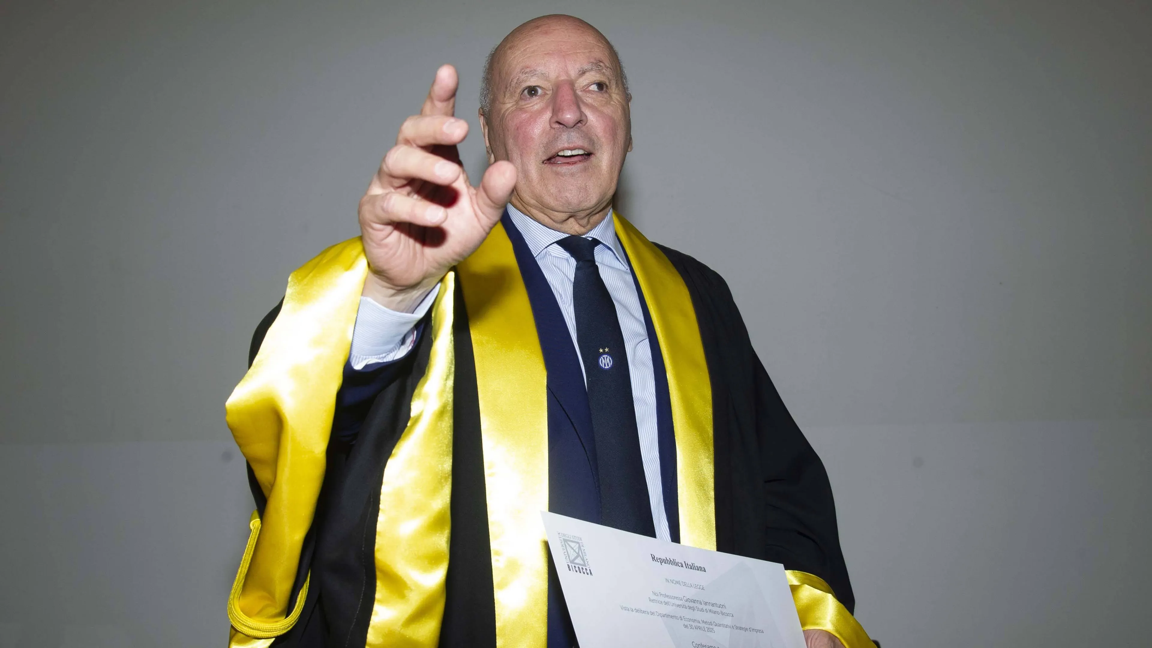 Marotta rassegnato sulla Serie A: "Campionato di transizione senza cultura della sconfitta"