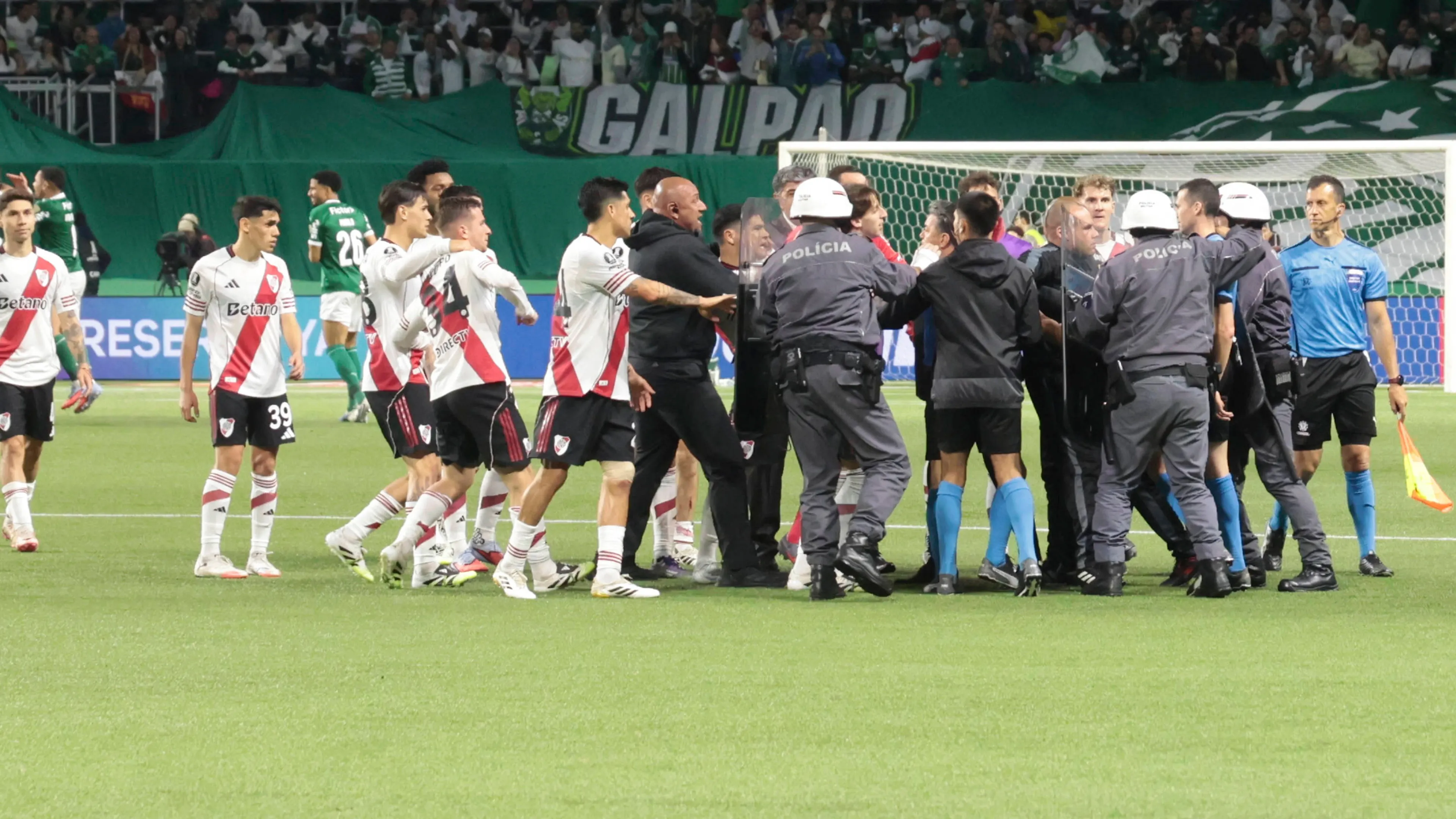 Rissa in Palmeiras-River Plate
