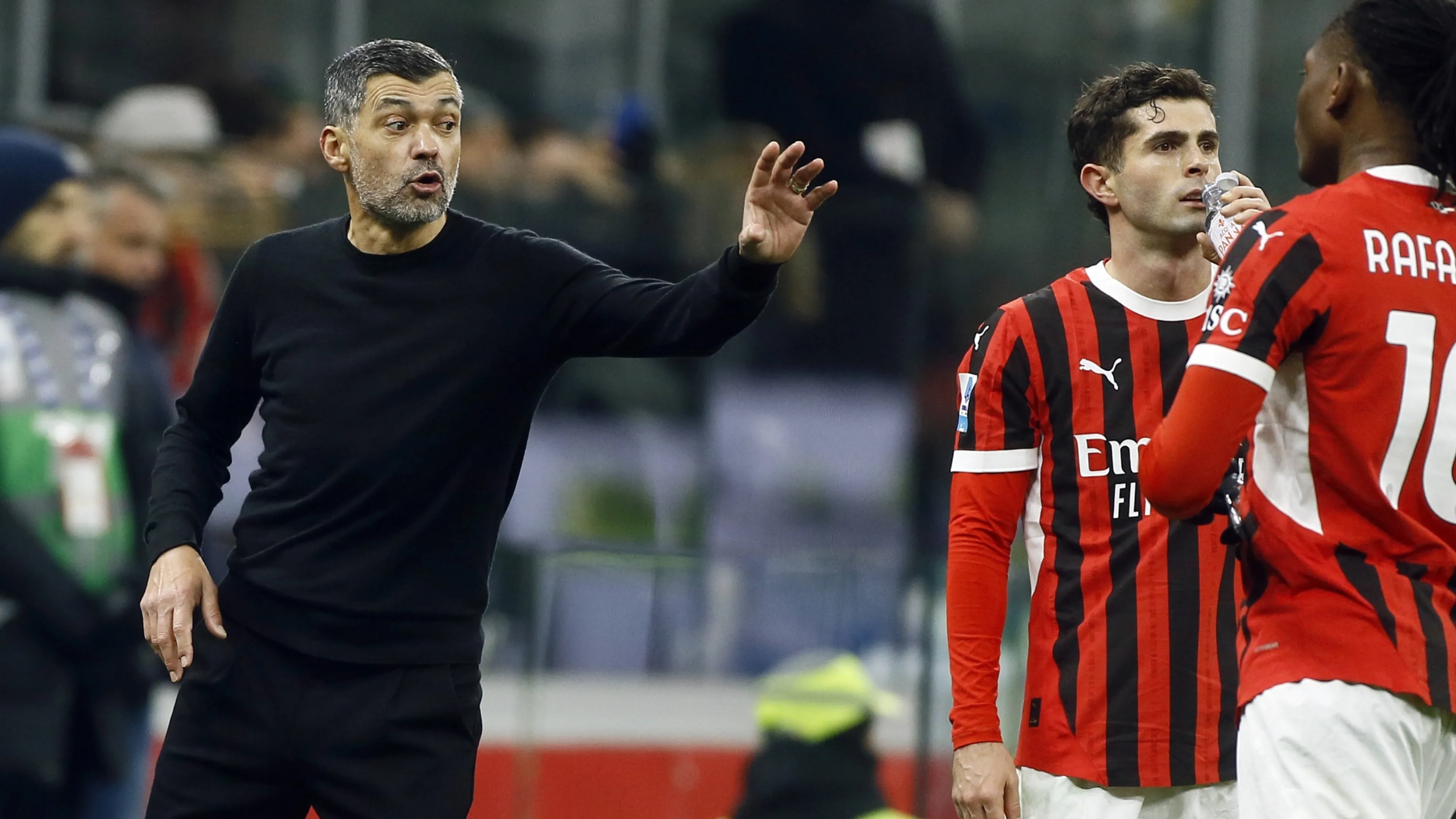 Copertina di Repubblica: "Pulisic rompe con Conceicao e minaccia l'addio dal Milan in estate!". Ma arriva il post del calciatore
