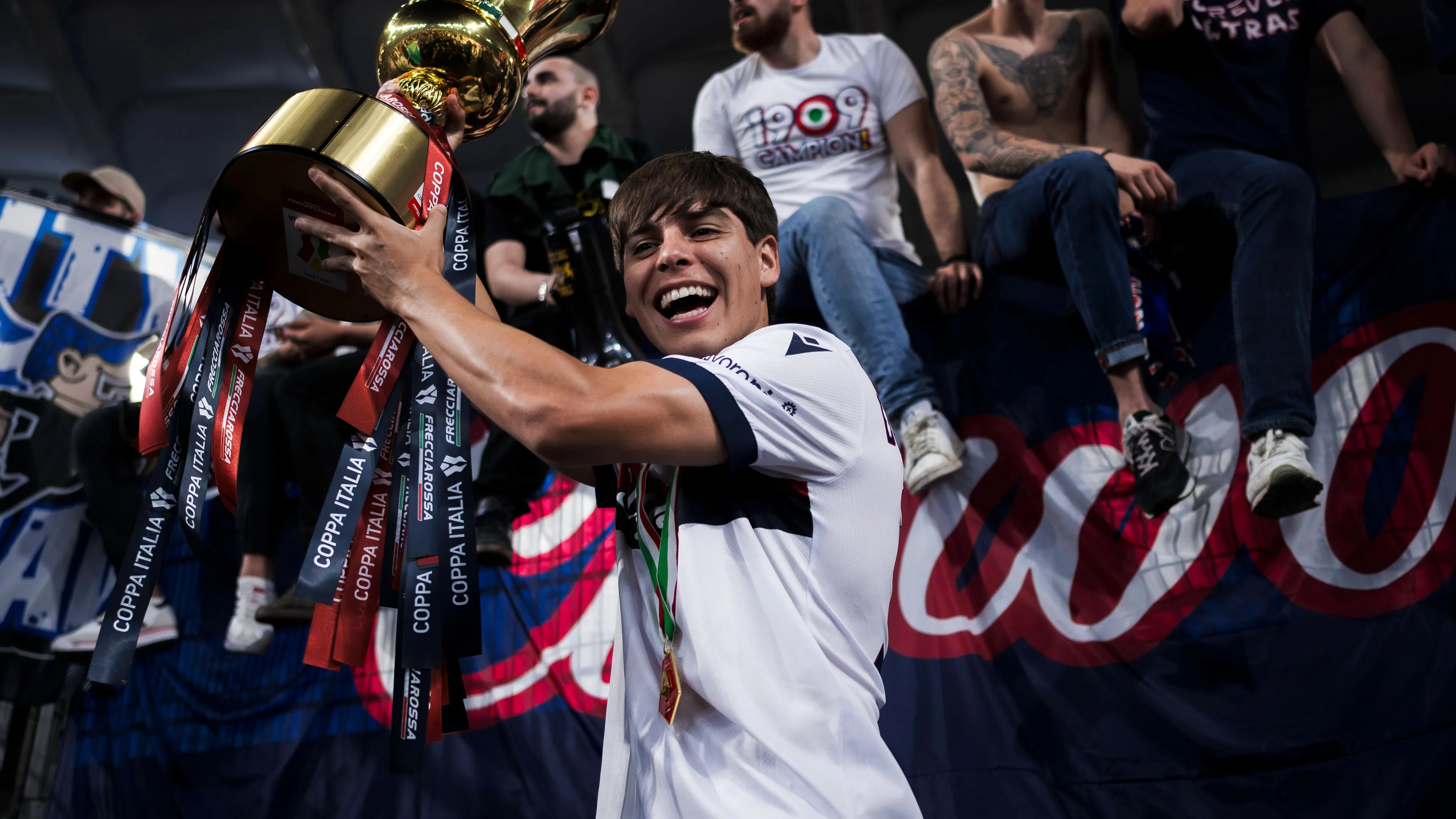 Benjamin Dominguez in maglia Bologna
