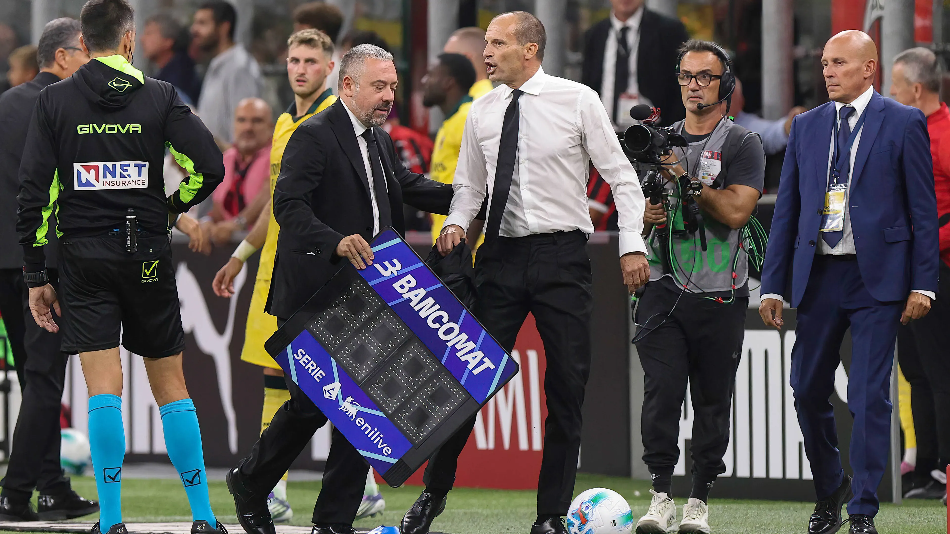Il Giudice Sportivo non "grazia" Allegri: squalifica e multa dopo la sfuriata