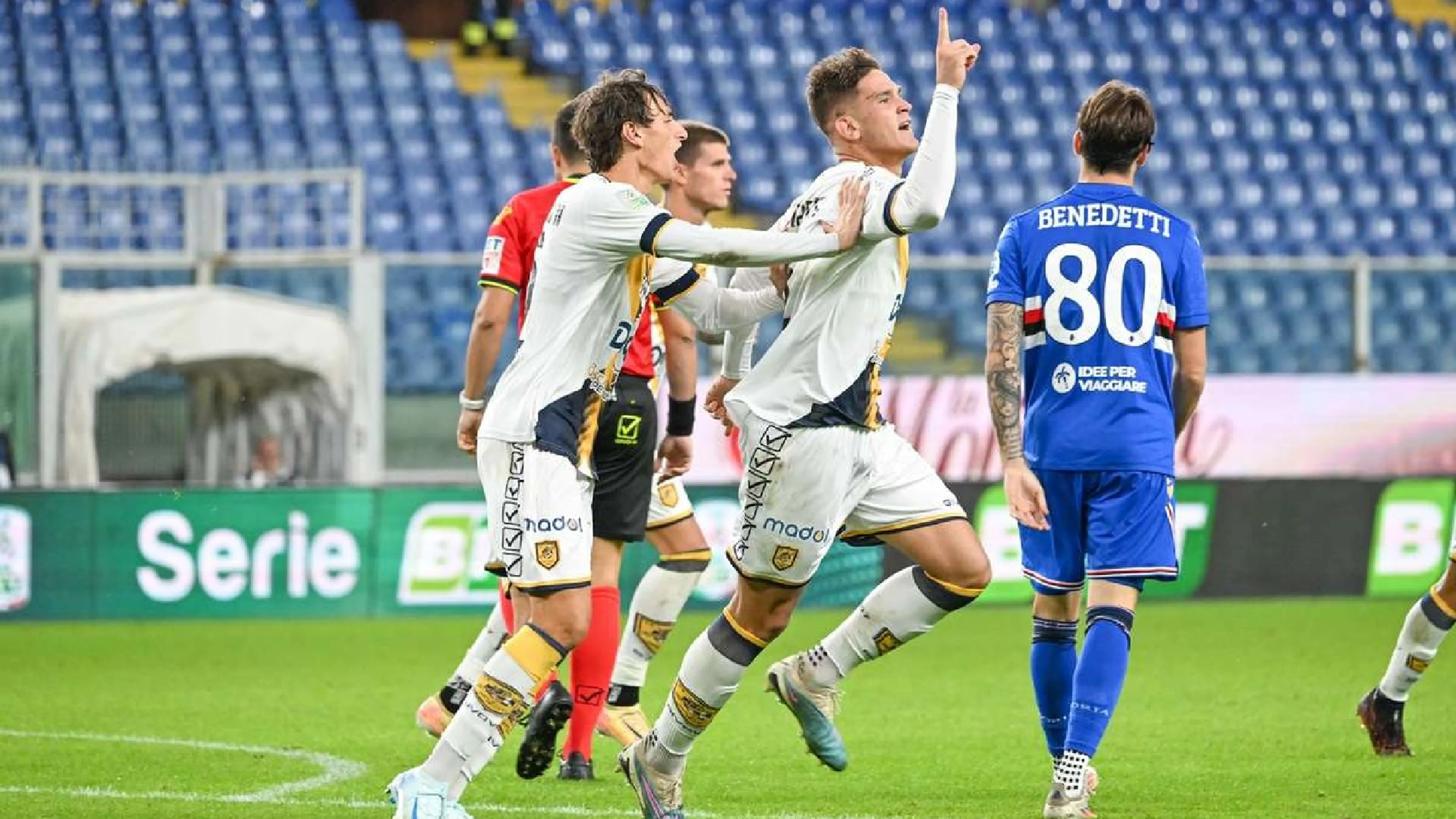 Copertina di Inter, Parma e tanta gavetta, ora vuole esplodere: chi è l’attaccante che ha castigato la Samp nella Serie BKT?