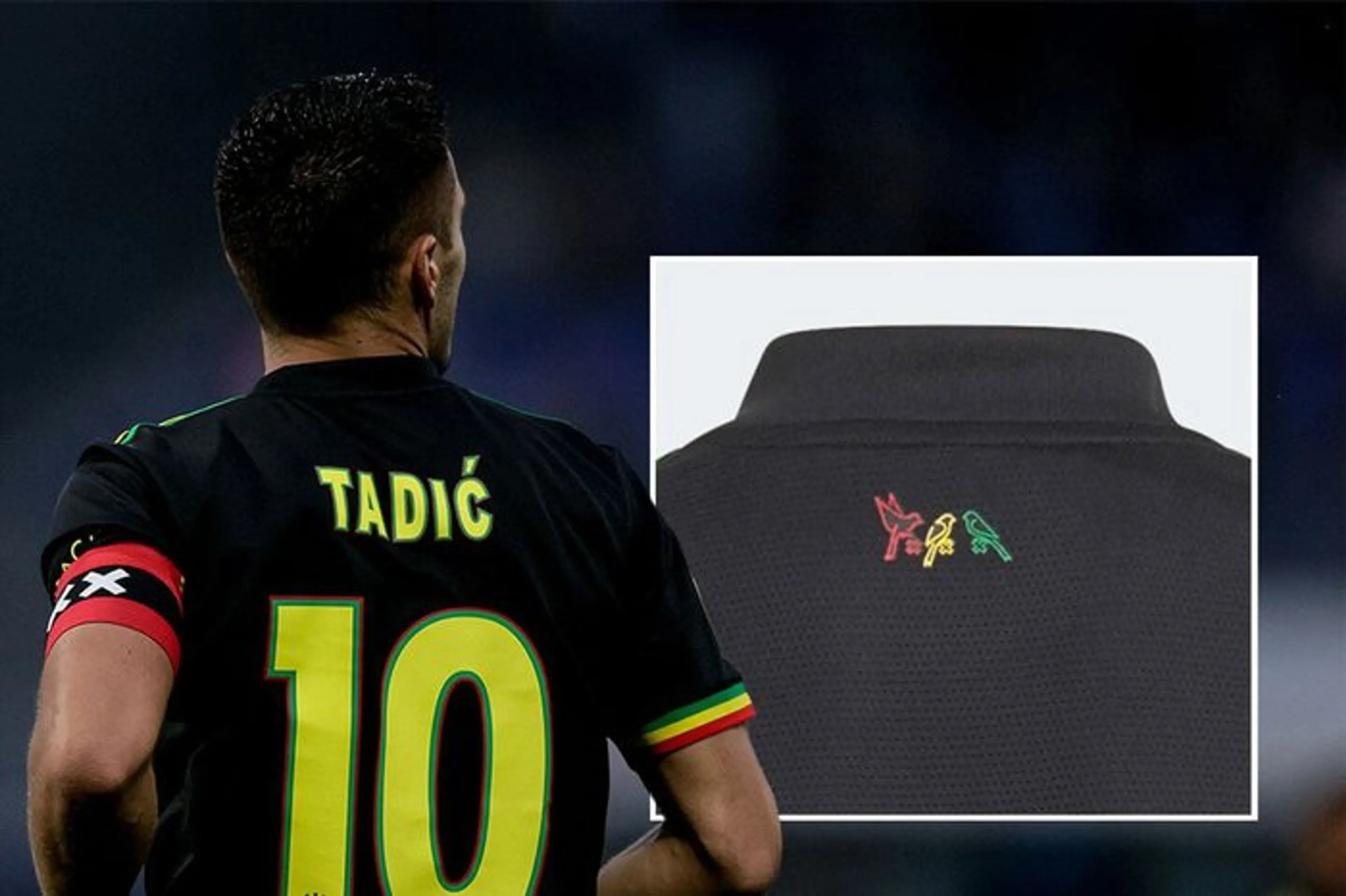 Copertina di Ajax, la UEFA vieta la terza maglia e il club la modifica: il motivo