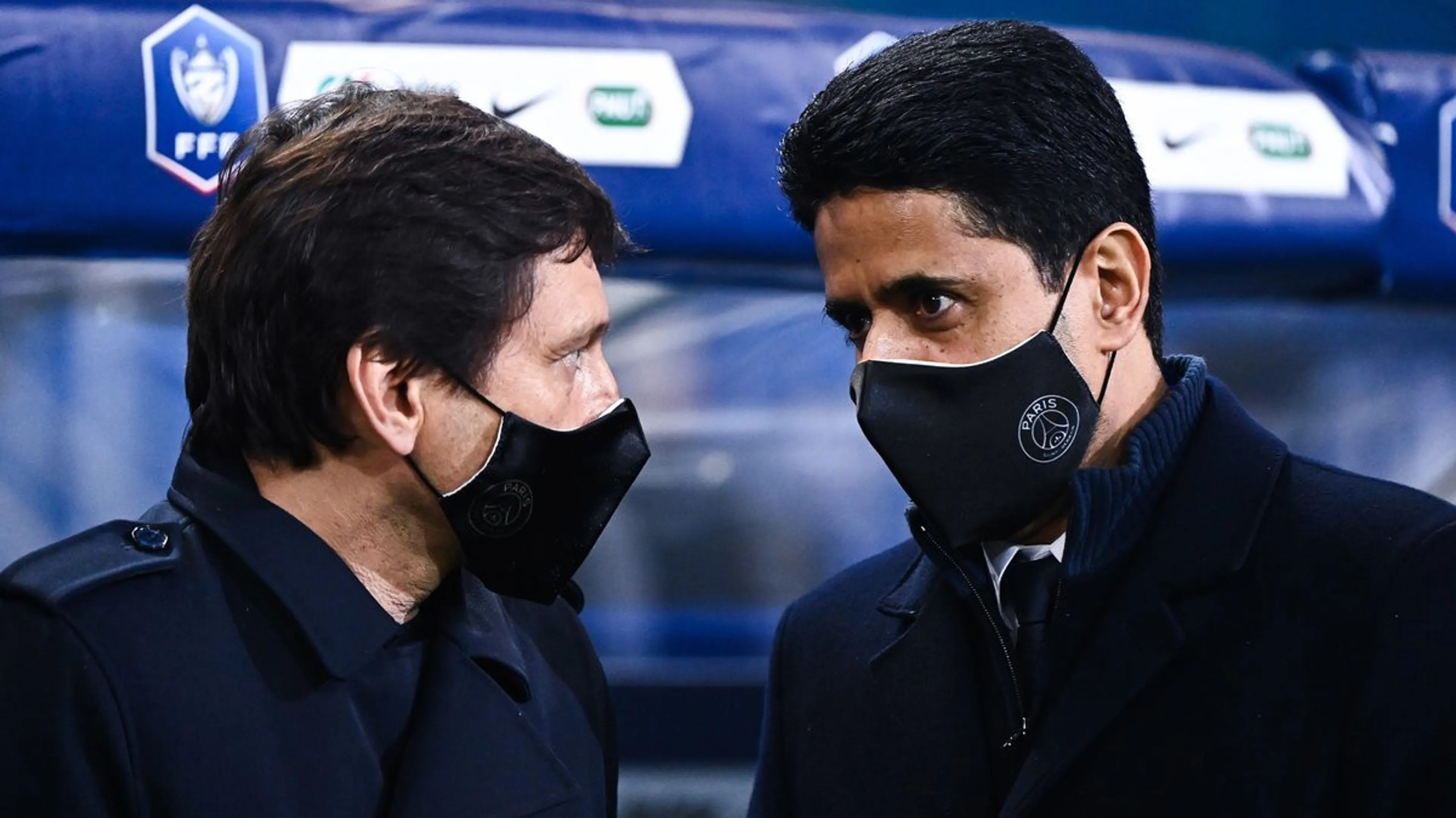 Copertina di Psg-Real, Al Khelaifi e Leonardo si sono presentati nello spogliatoio di Orsato all’intervallo