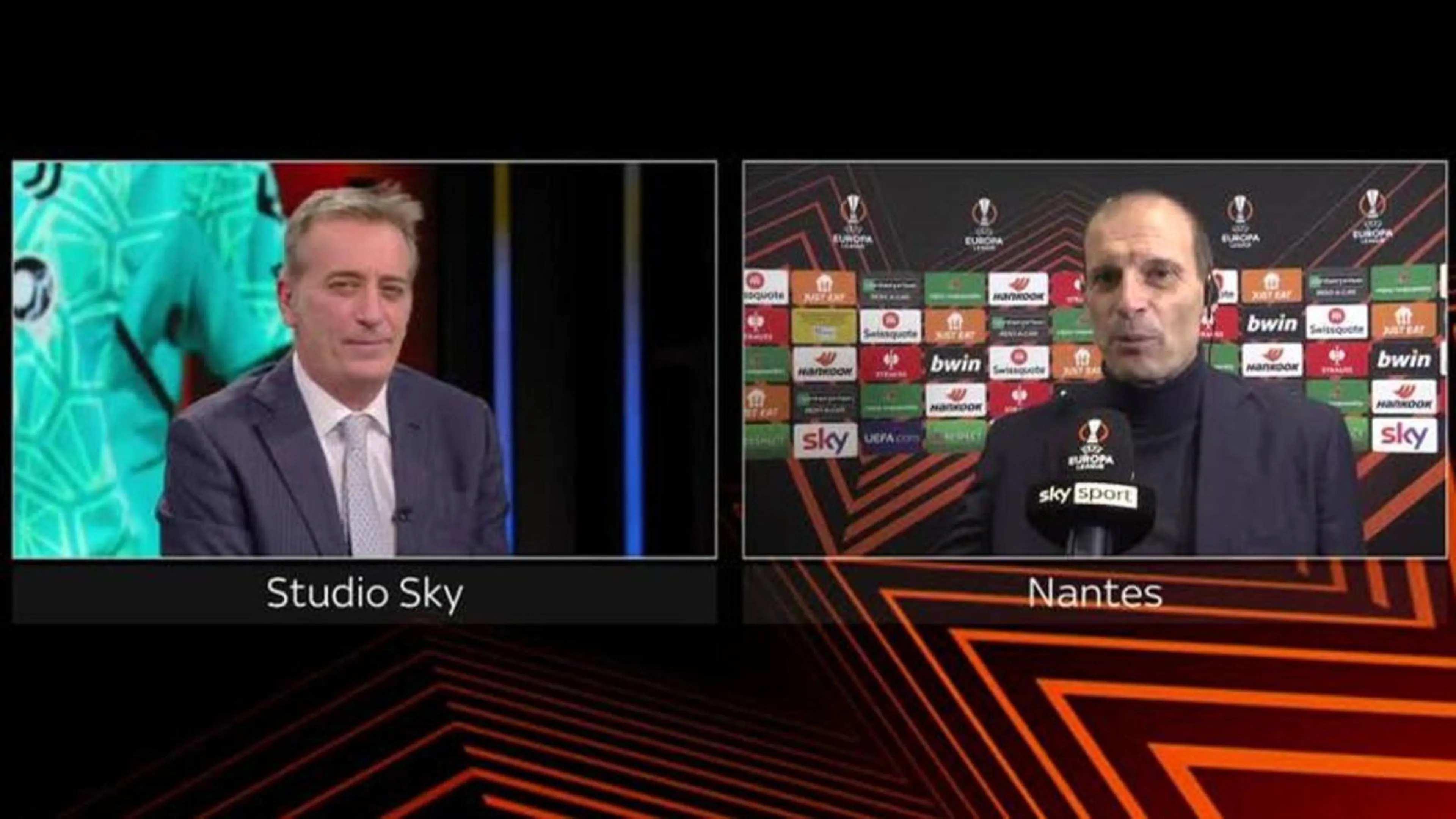 Copertina di Dopo il duro sfogo Allegri si scusa (più o meno) in diretta con De Grandis (VIDEO)