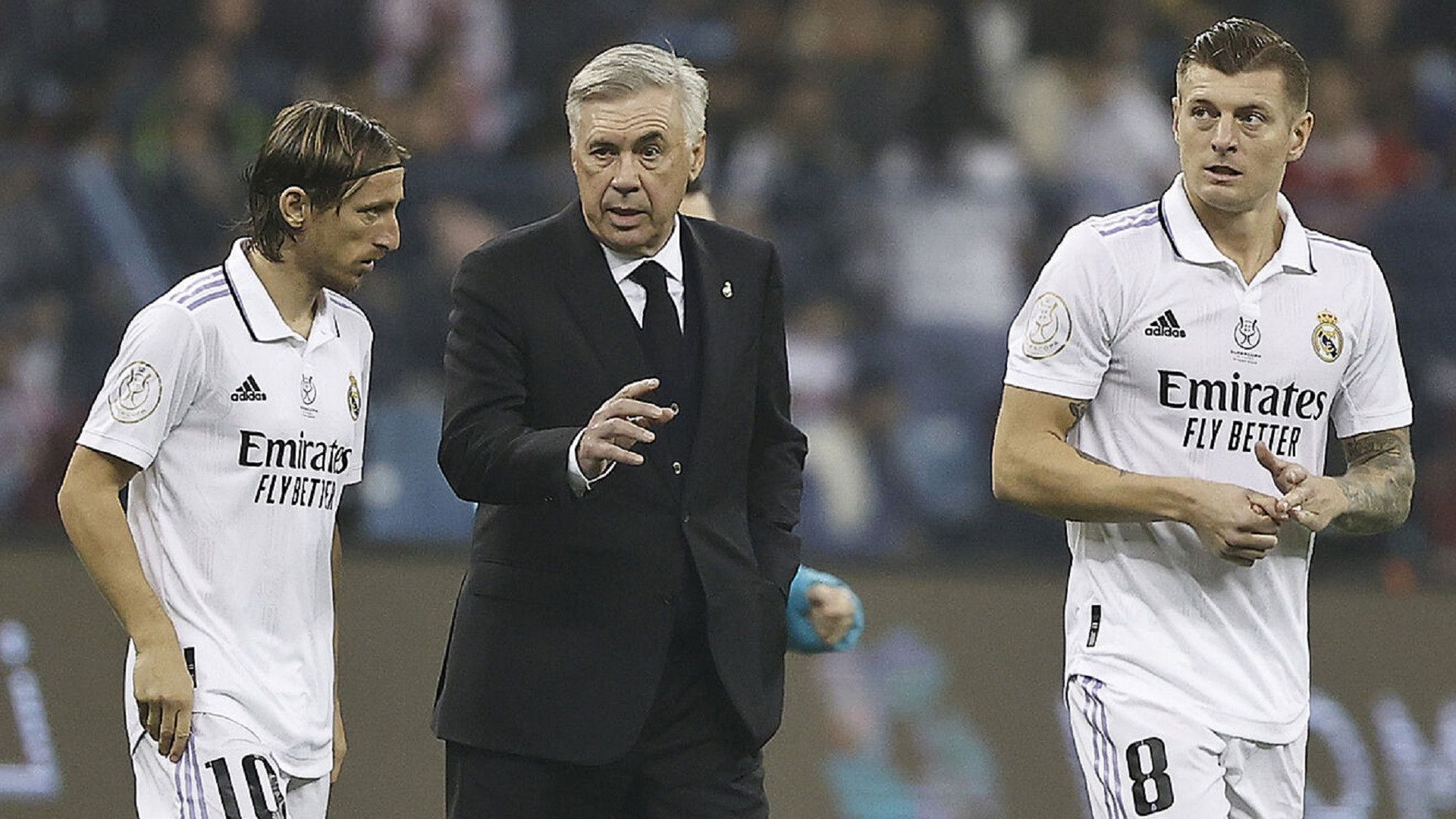 Ancelotti-Modric-Kroos