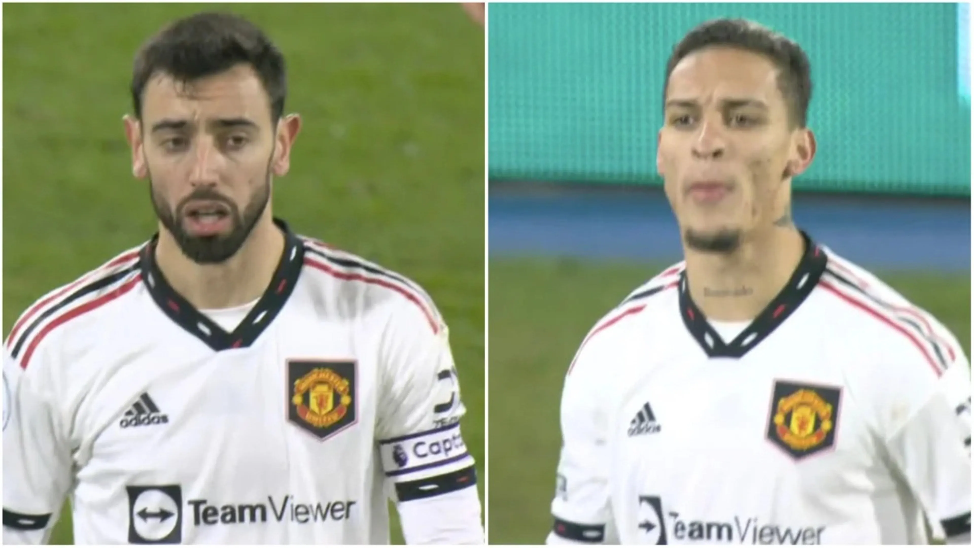 Copertina di Lo United frena, Antony e Bruno Fernandes litigano in campo: “Str****”
