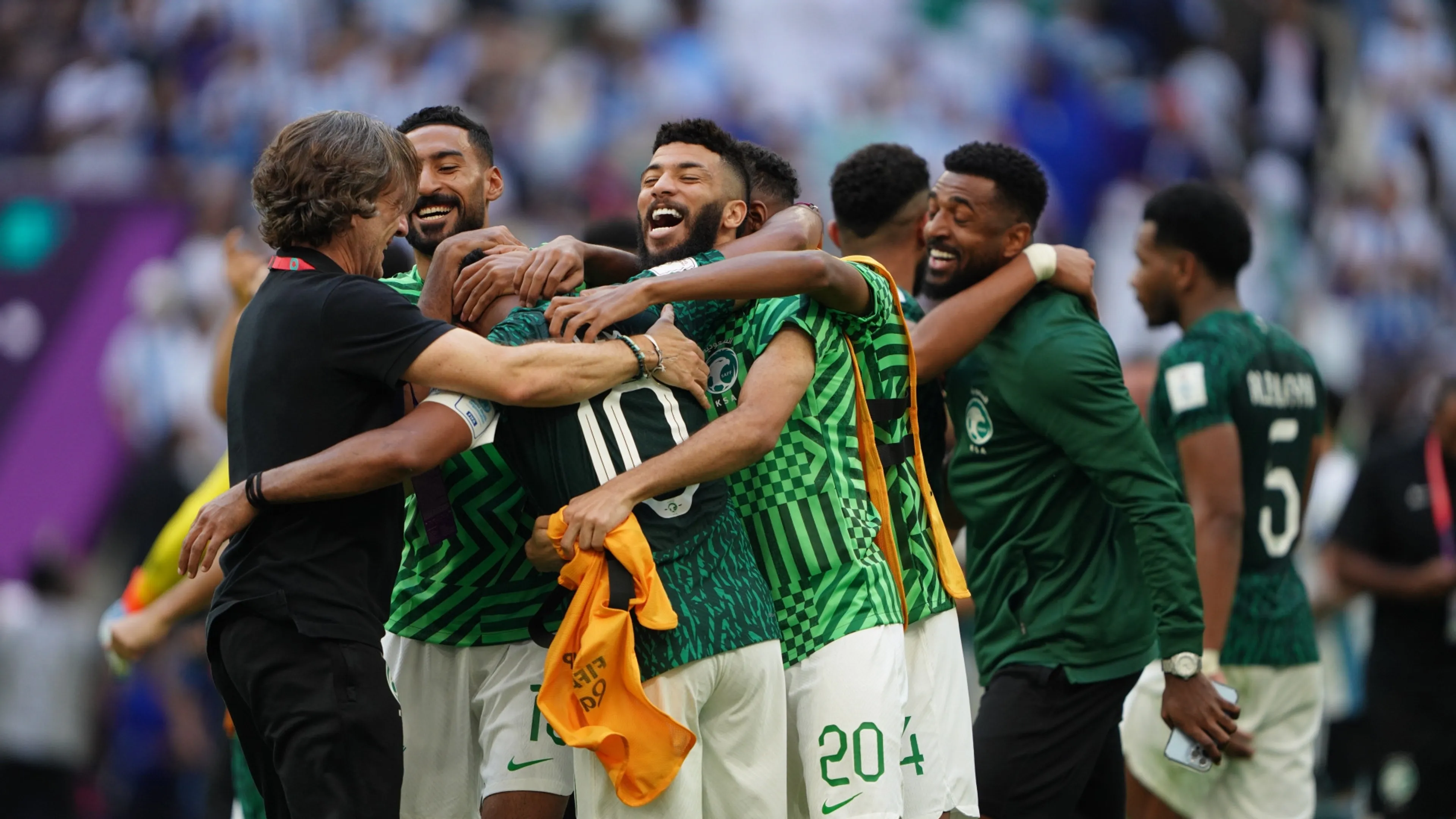 Copertina di Mondiali, Arabia Saudita annuncia un giorno festivo dopo vittoria con Argentina