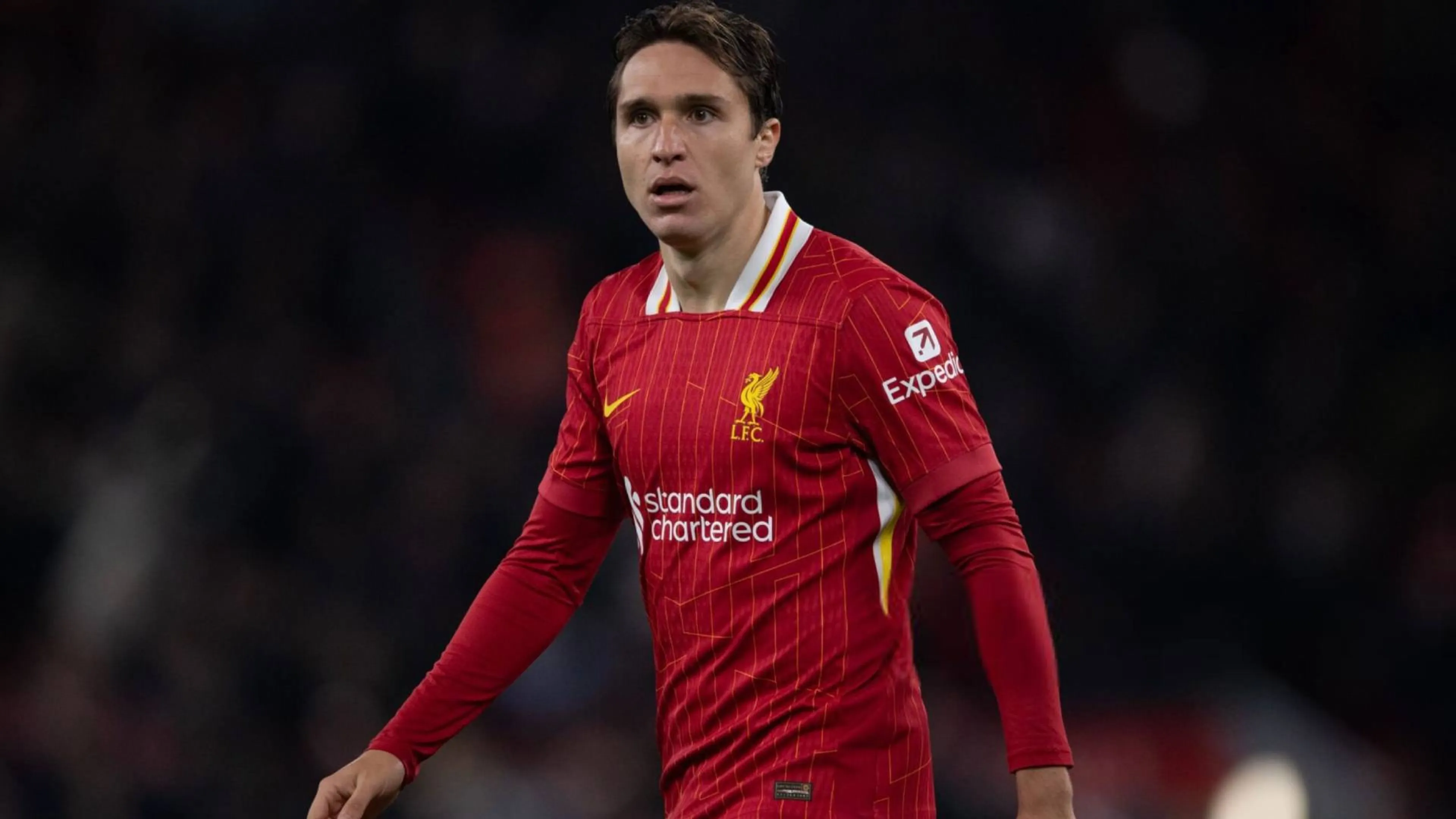 Copertina di Chiesa via dal Liverpool a gennaio? Slot: "Non ci ho mai pensato. Rientro? Difficile dirlo"