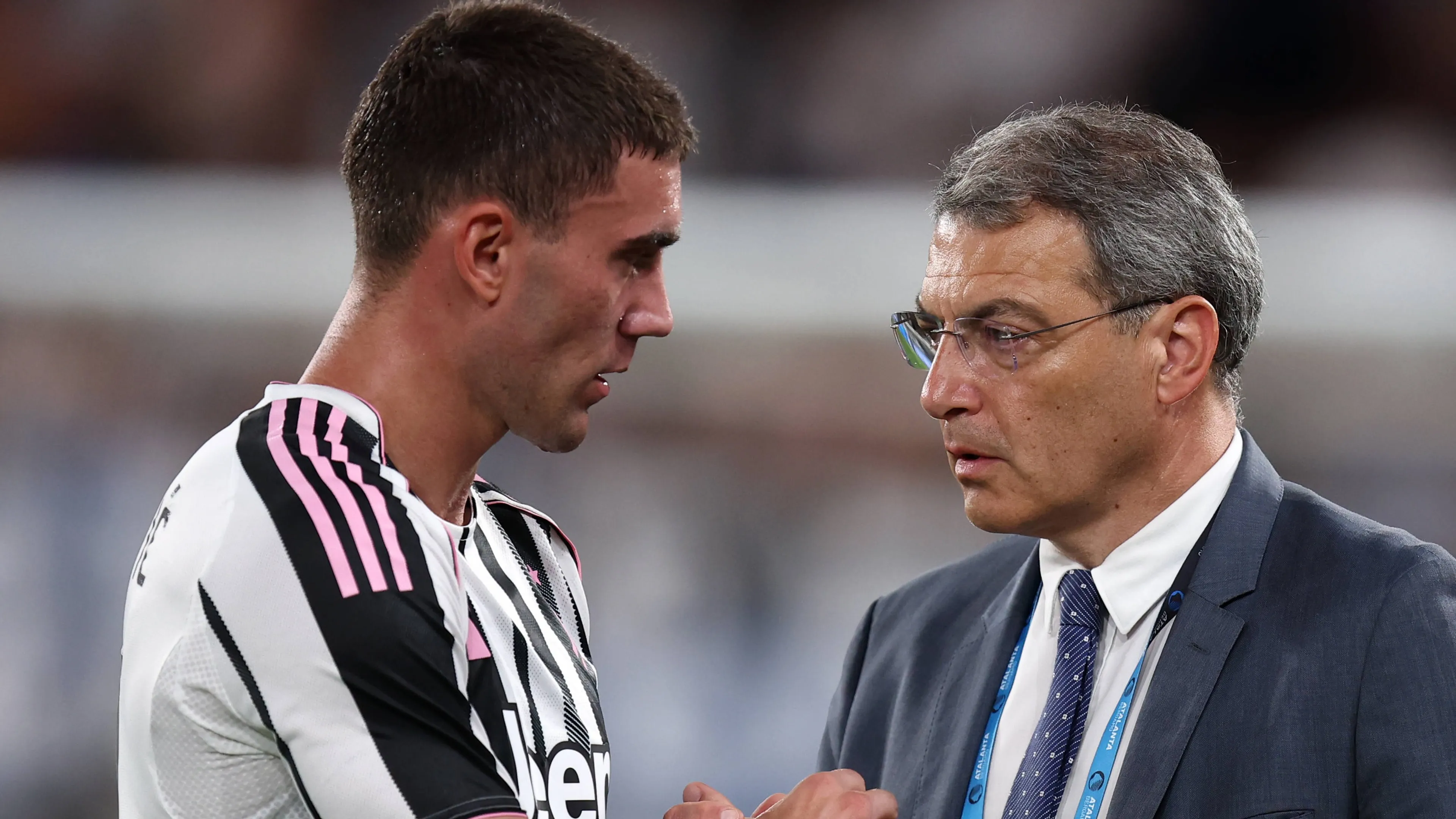 Dg Juve Comolli parla di Vlahovic e dell'affaire Kolo Muani: "Ecco cos'è successo col Psg"