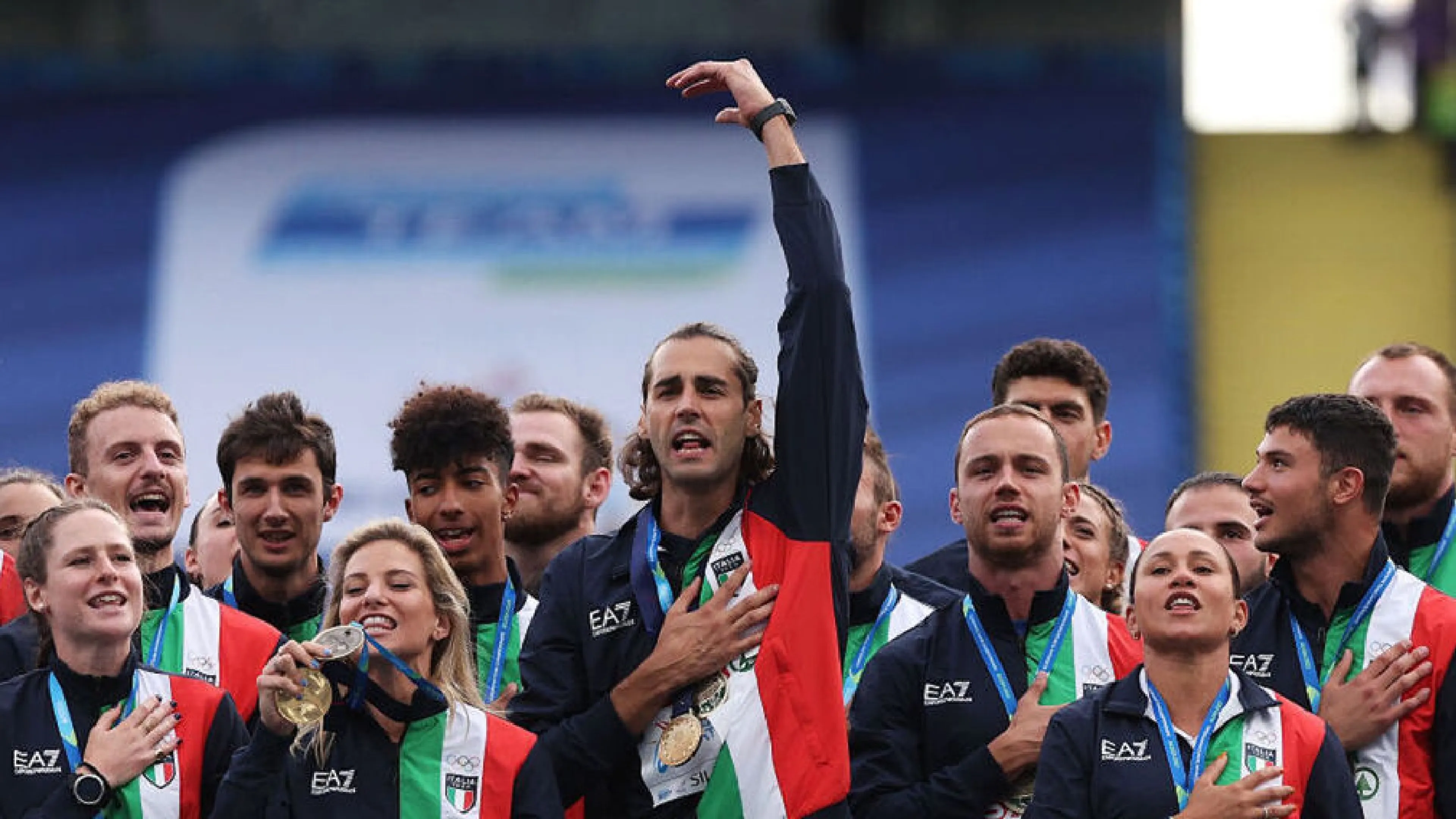 Clamorosa gaffe agli Europei di atletica: l'Italia festeggia con un coro anti-Juve