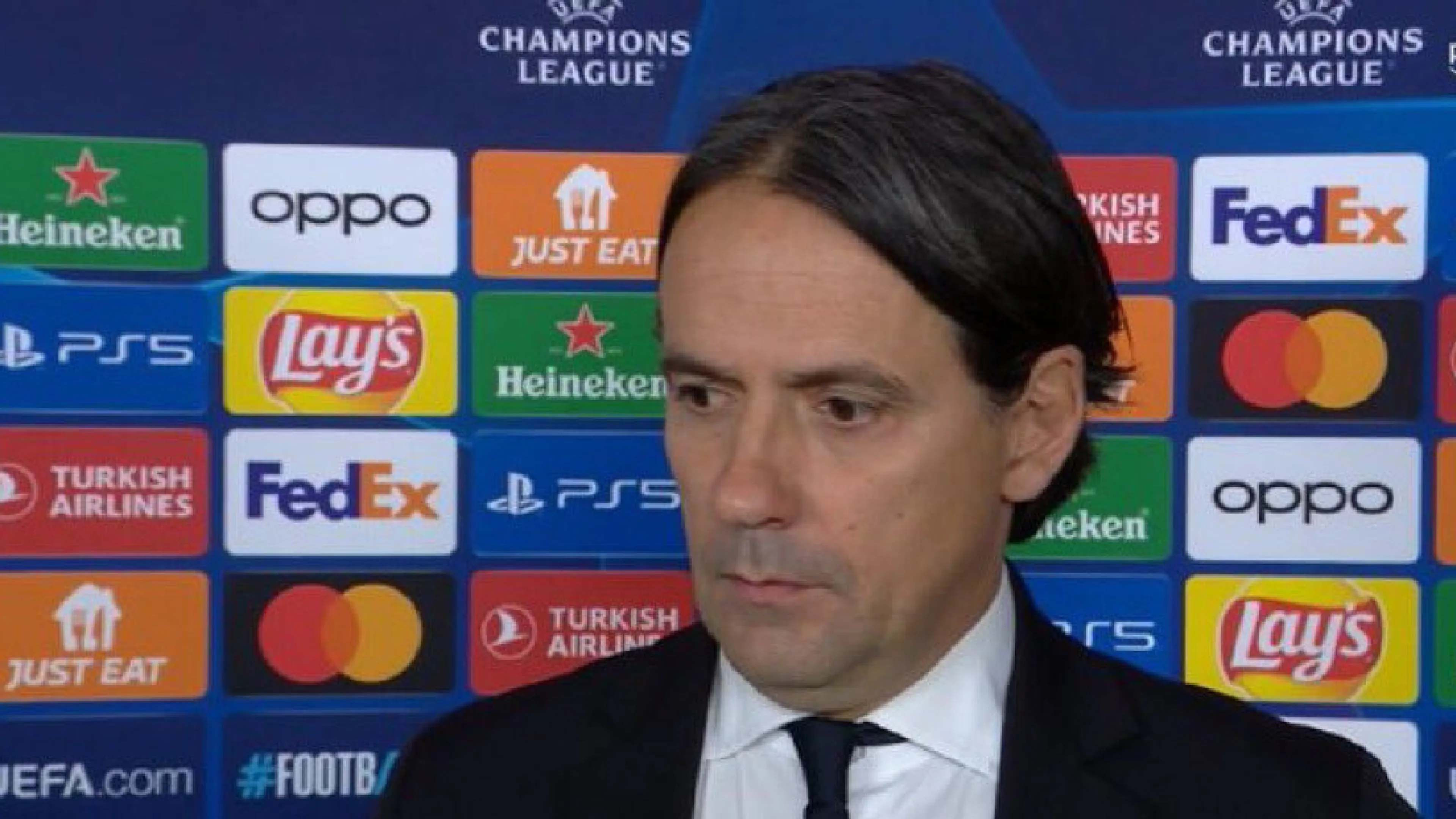 Copertina di Atletico Madrid-Inter, Inzaghi: "In queste partite gli errori fanno la differenza. Fiero dei miei ragazzi"