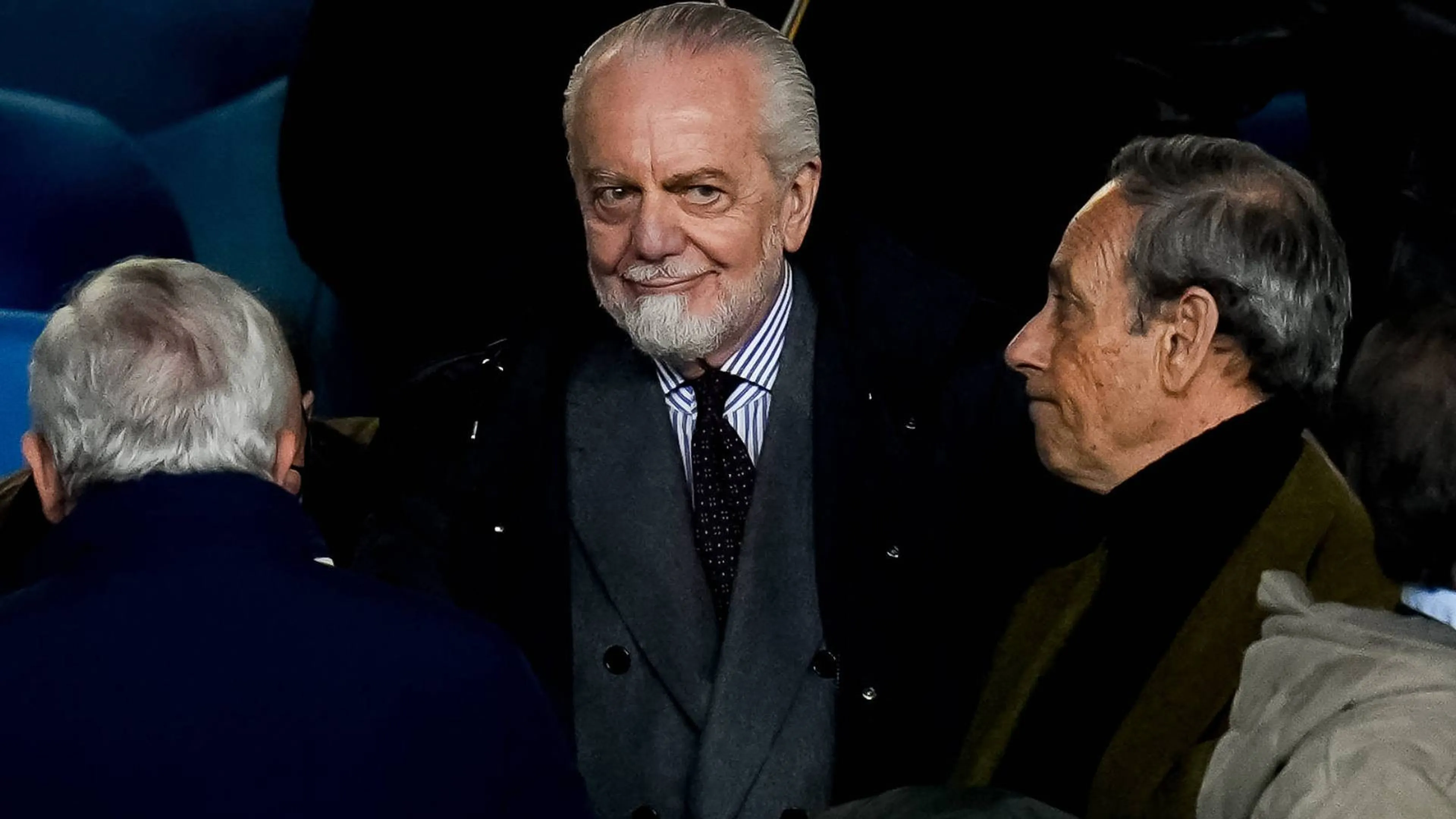 Napoli, De Laurentiis: "Inter più stanca? Il pallone va dove Dio vuole"