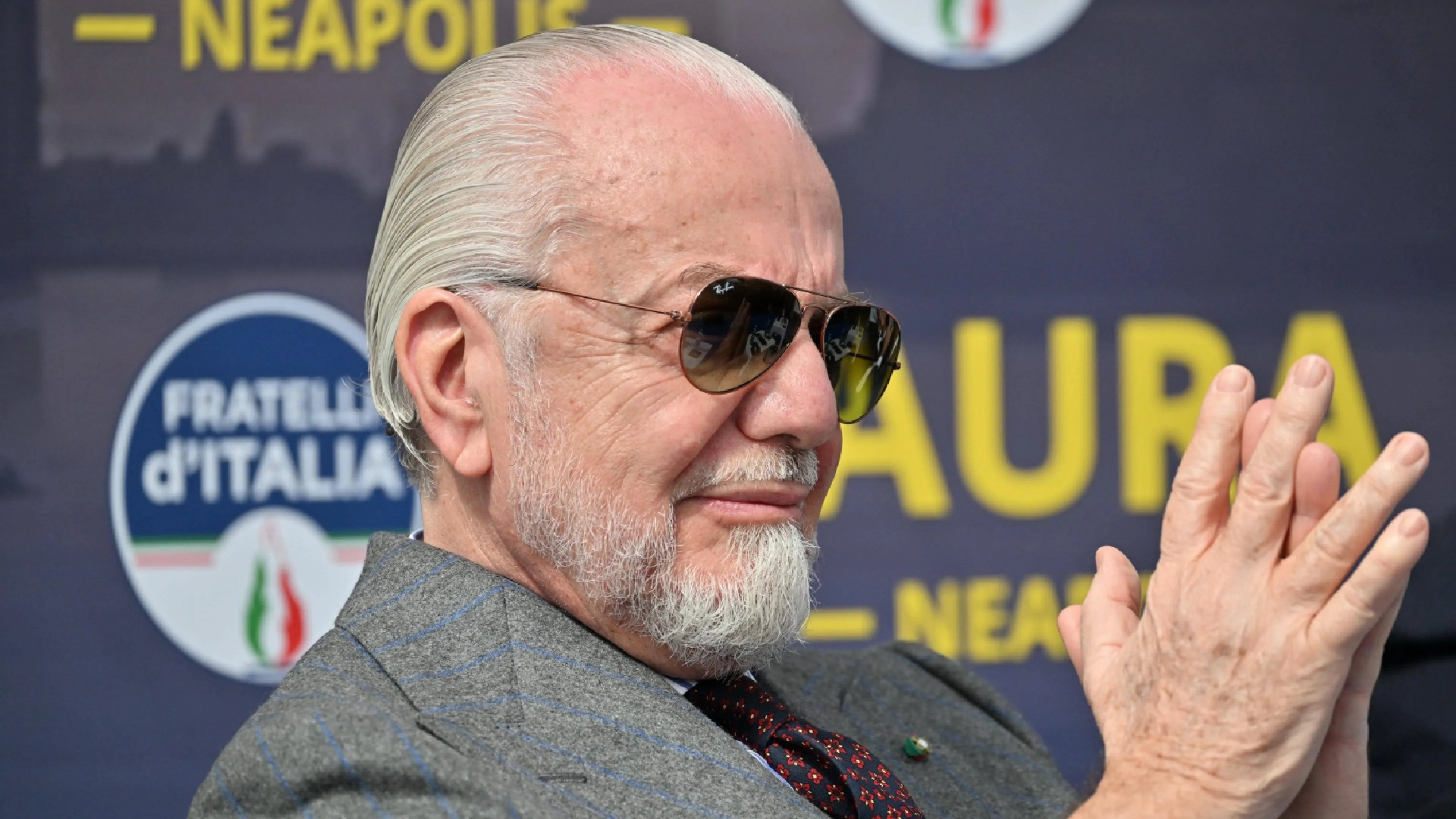 Napoli, De Laurentiis replica alle parole di Conte: "I conti si fanno alla fine..."