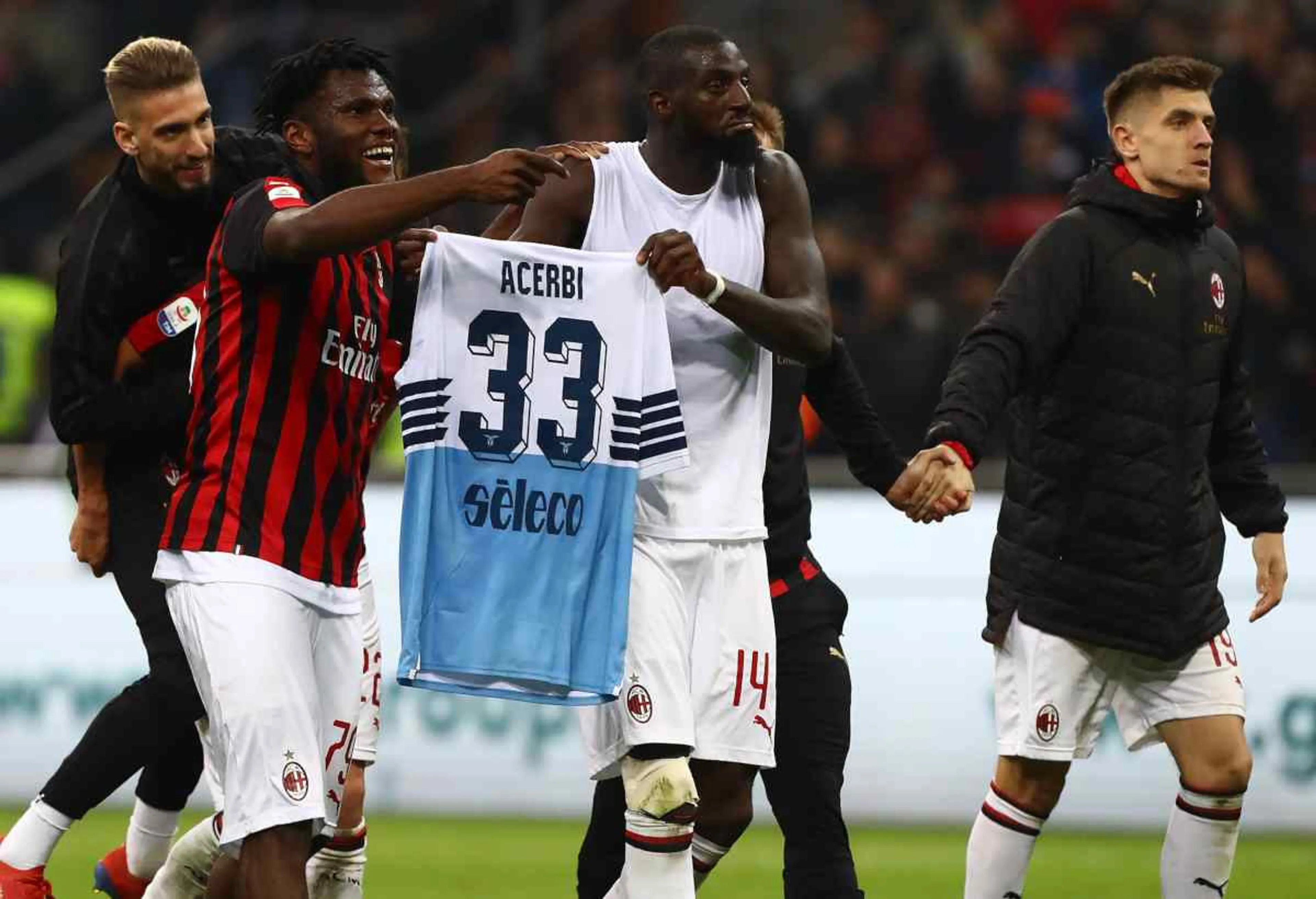 Copertina di Milan-Lazio è anche Bakayoko-Acerbi… una contesa che non vuole finire