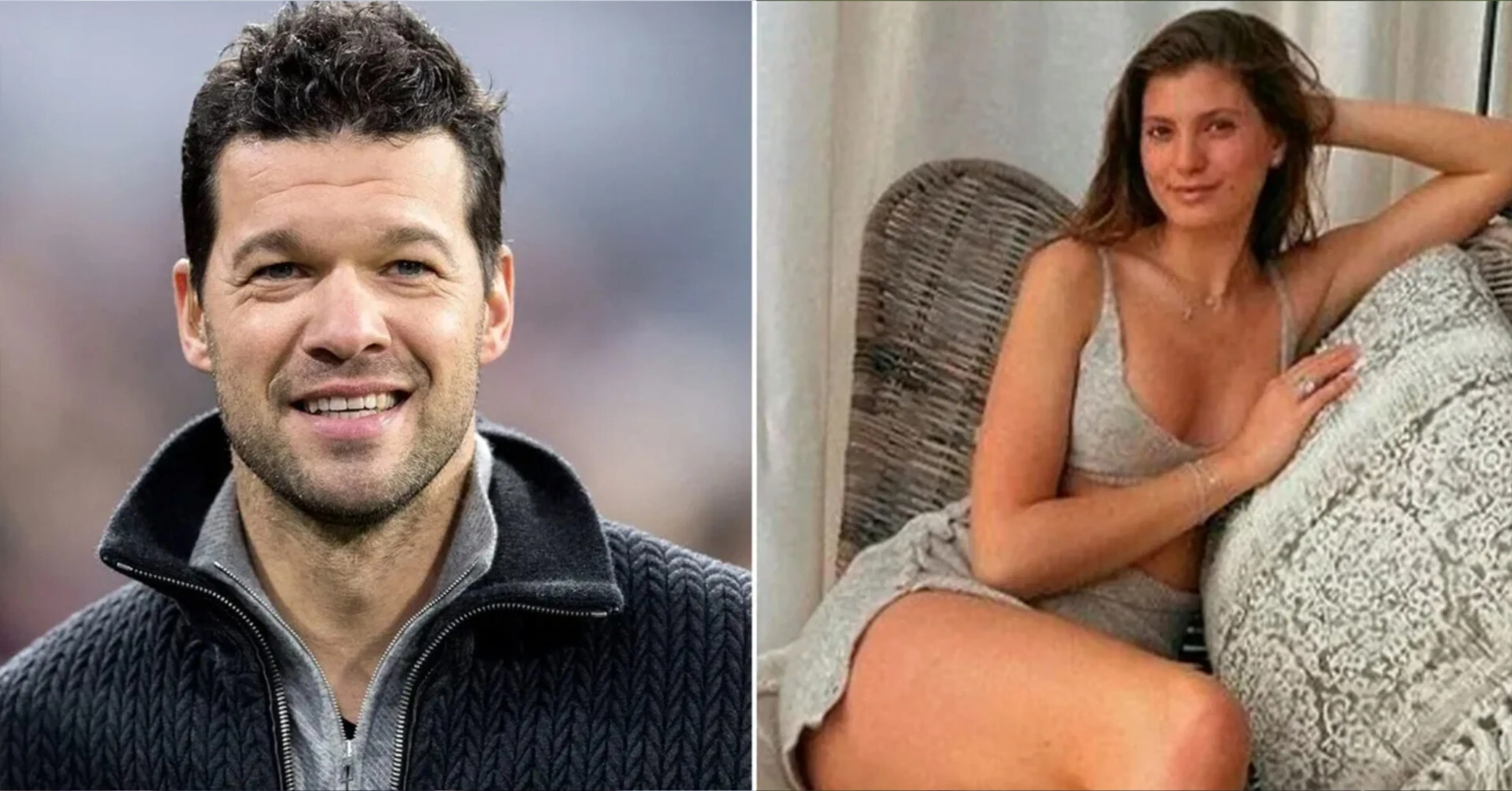 Copertina di Ballack innamorato: la nuova fidanzata è un’amica di Emilio, il figlio morto in un incidente