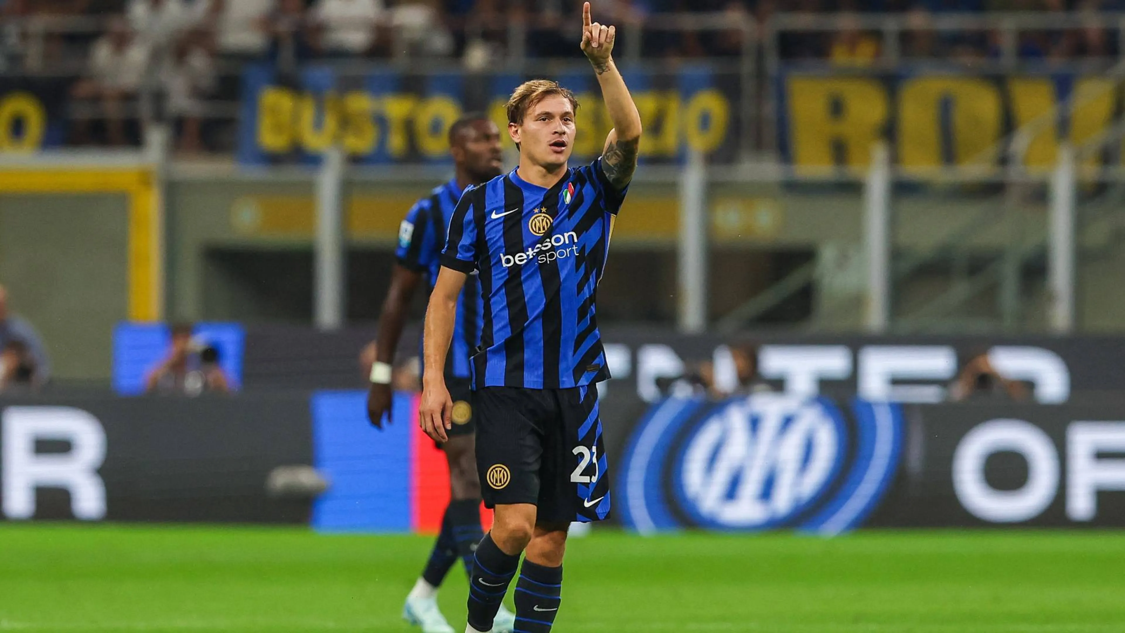 Copertina di Inter-Atalanta, Barella: "La doppietta di Thuram? Non sa neanche lui come ha fatto"