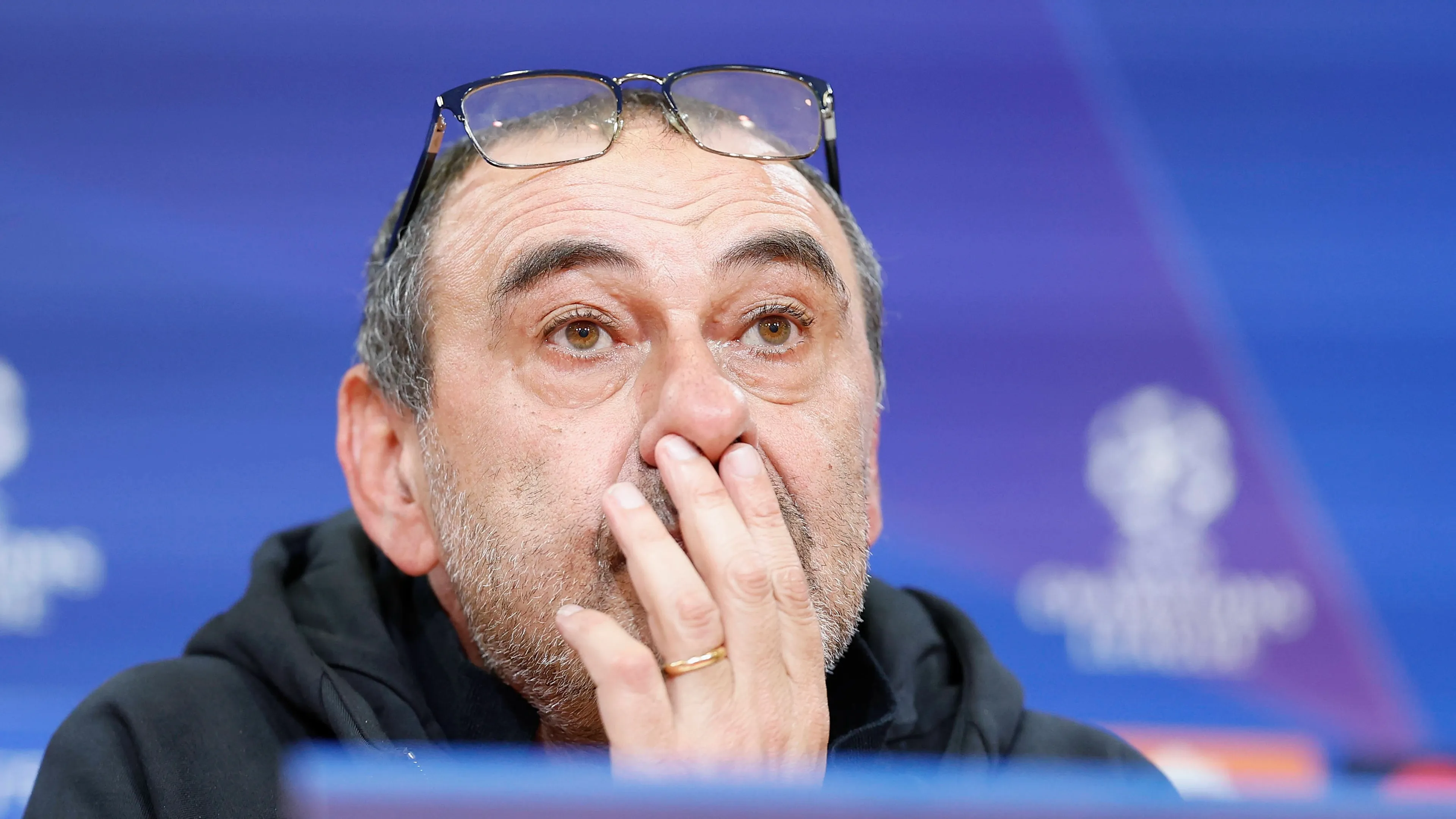 Maurizio Sarri spiazzato dal mercato bloccato in casa Lazio