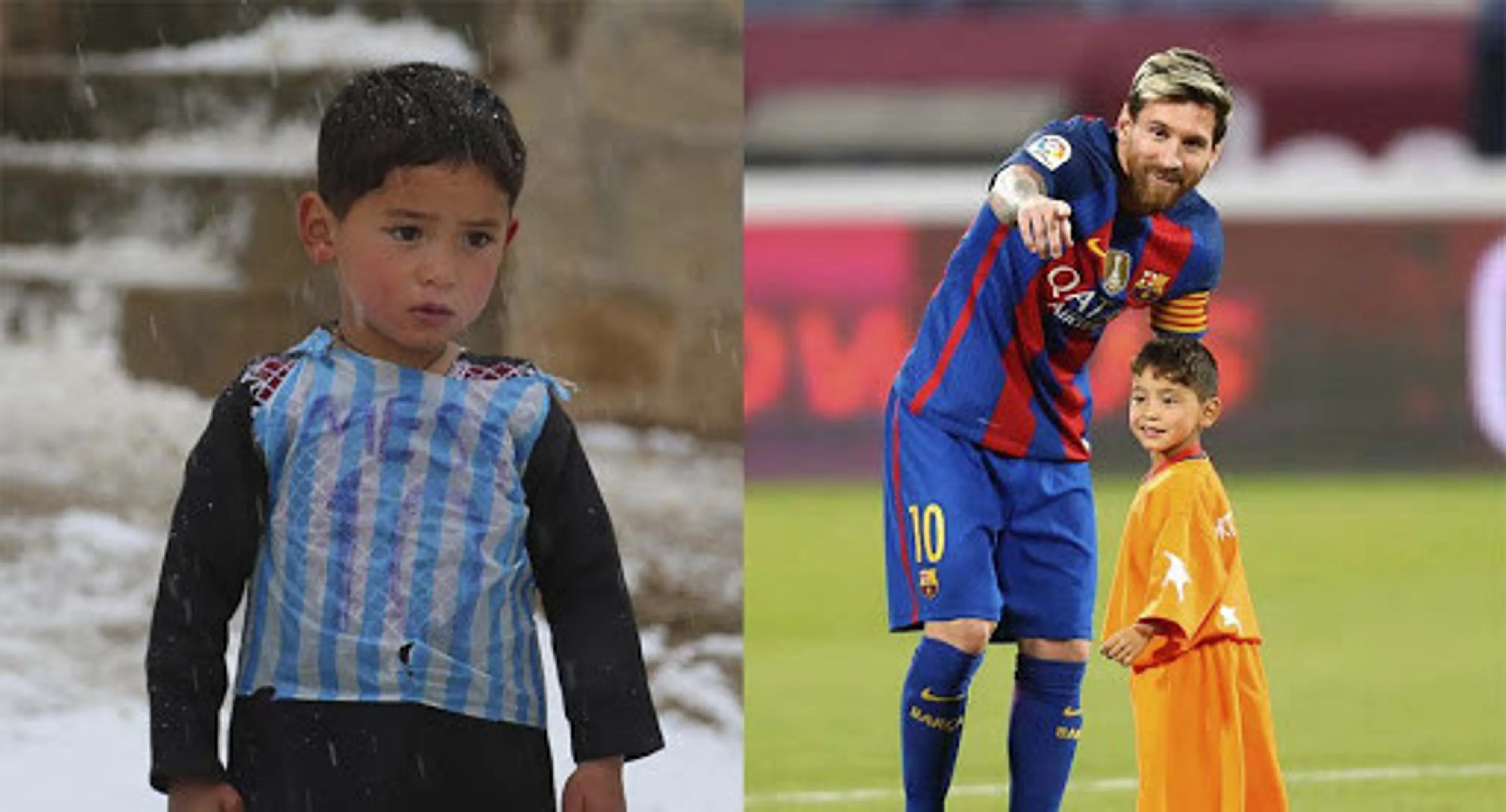 Copertina di Appello del bimbo afgano a Messi: “Ho paura, ti prego salvami dai talebani”