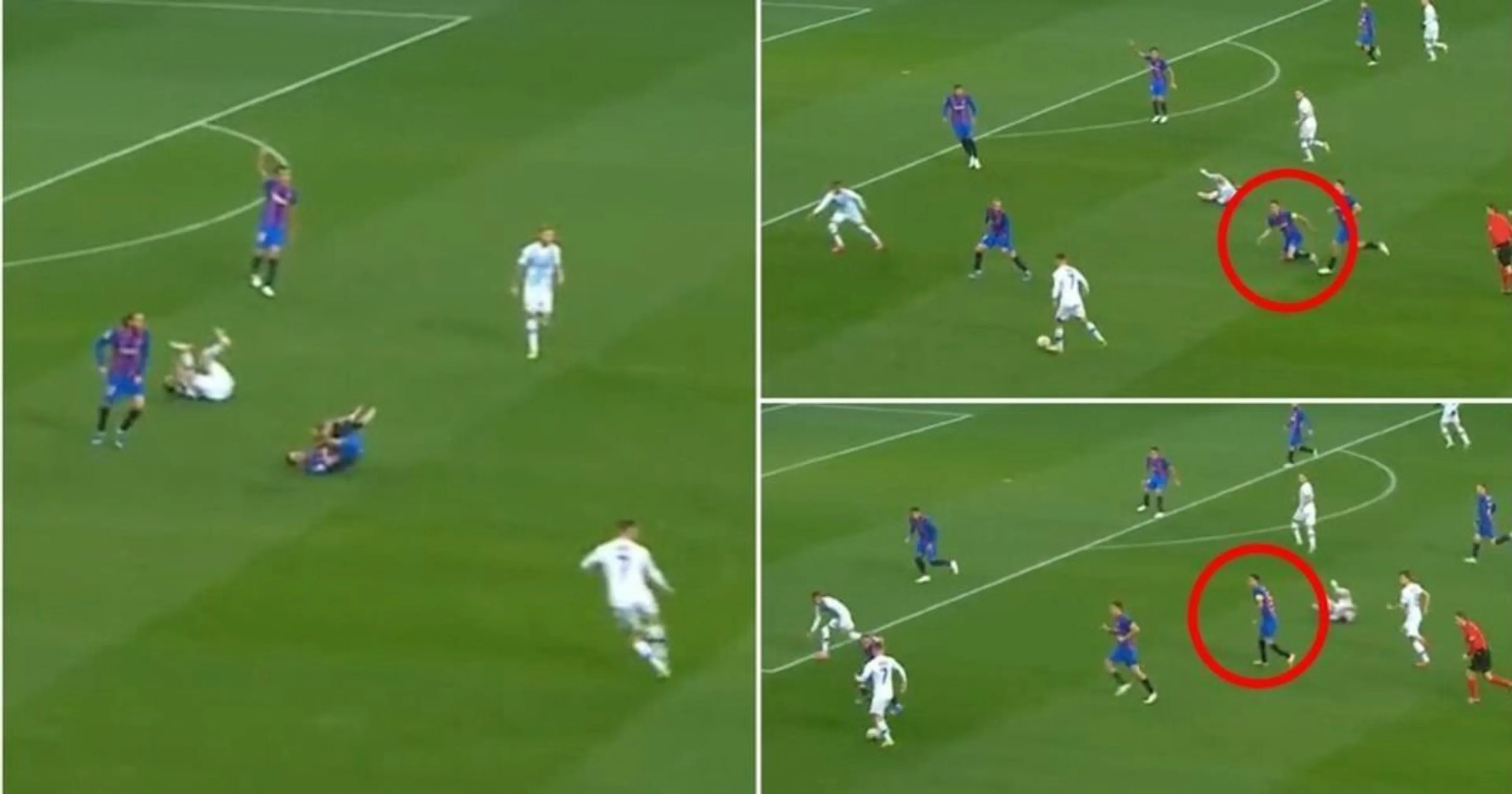 Copertina di Busquets ci ricasca, cade al suolo dolorante ma dopo 2 secondi si rialza: sceneggiata diventa virale