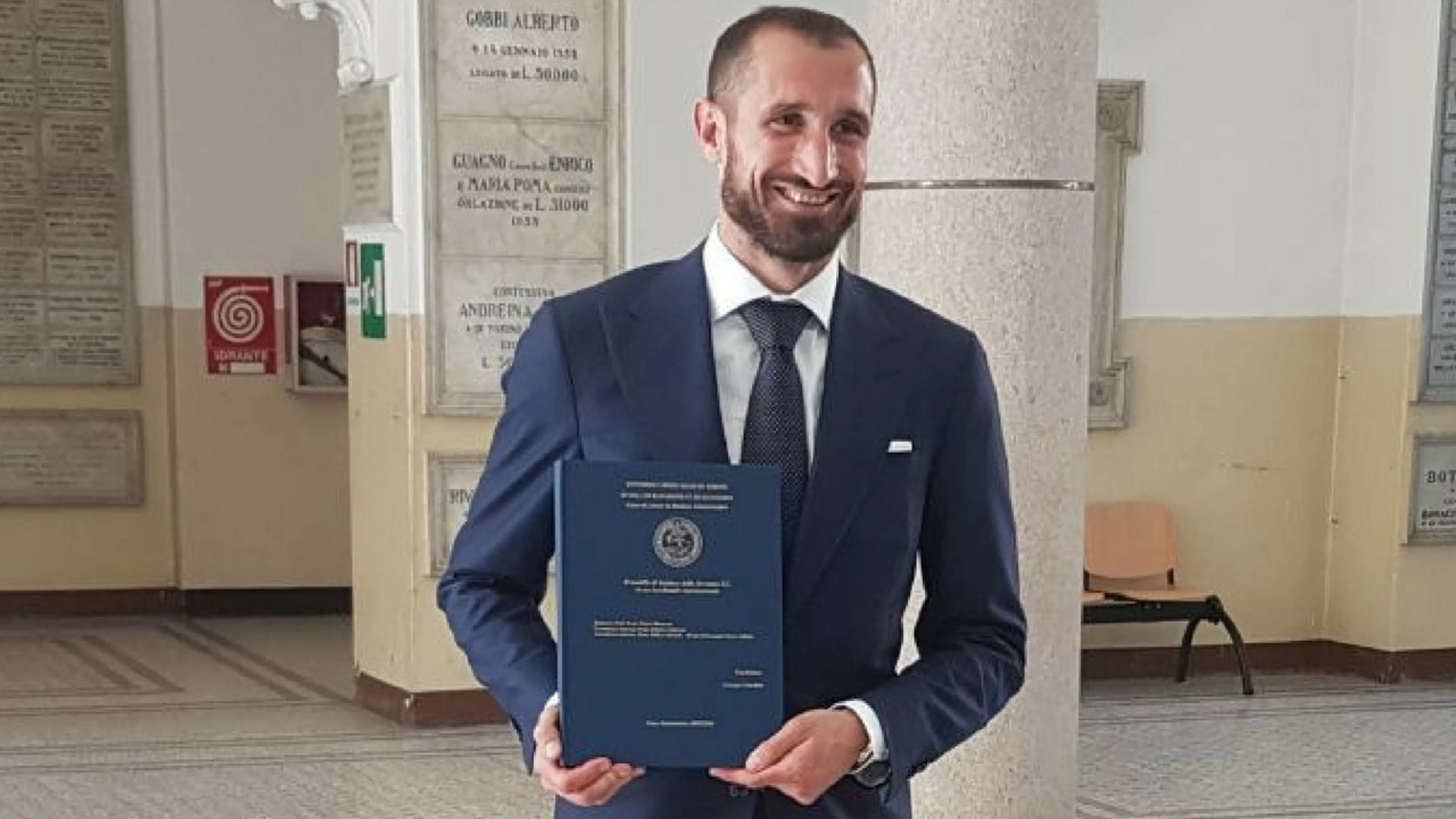 Copertina di Calcio e…cultura: da Chiellini a Lewandowski, la Top 11 dei calciatori laureati