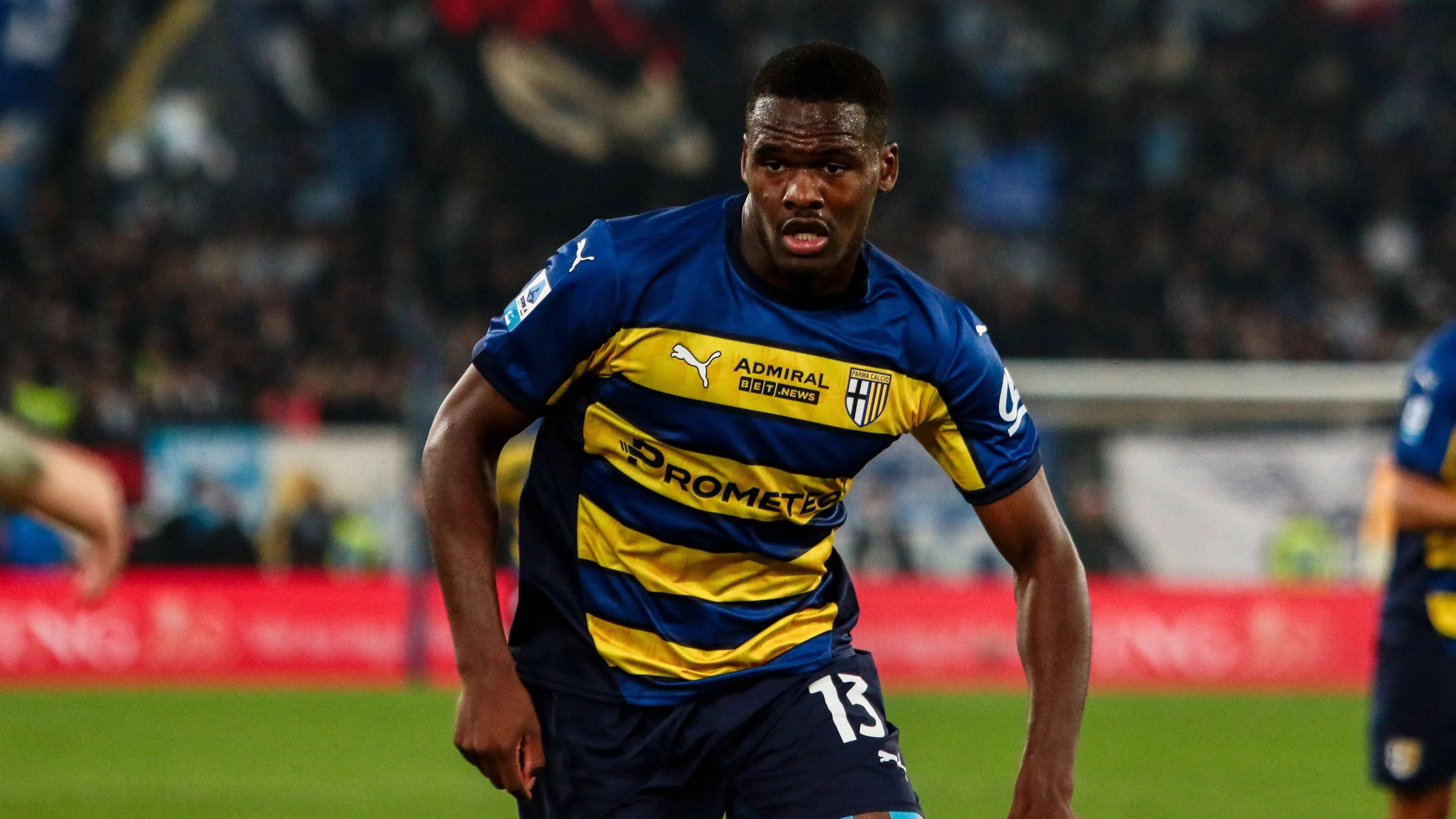 Ange Yoan Bonny in maglia Parma