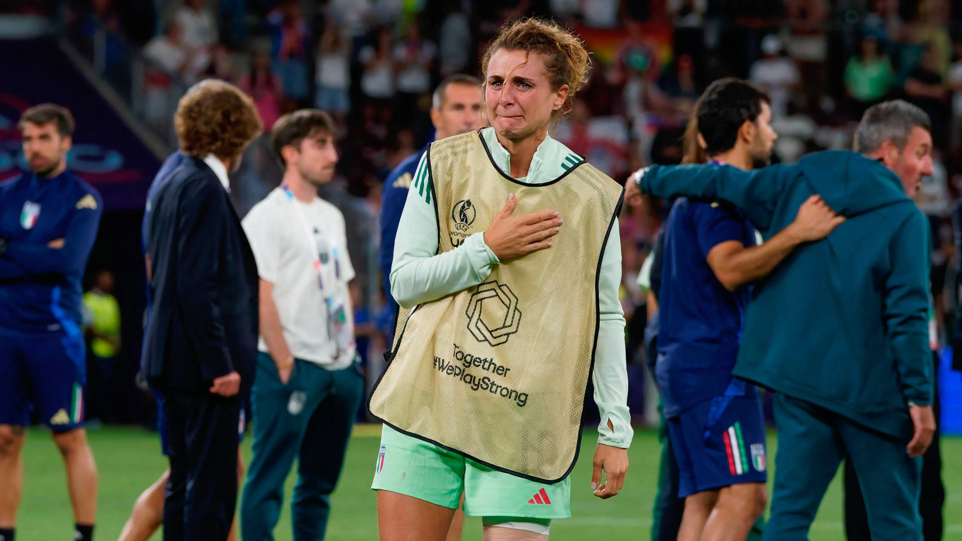 Italia Femminile, Girelli in lacrime: "Un rigore simile non cancella quanto fatto prima"