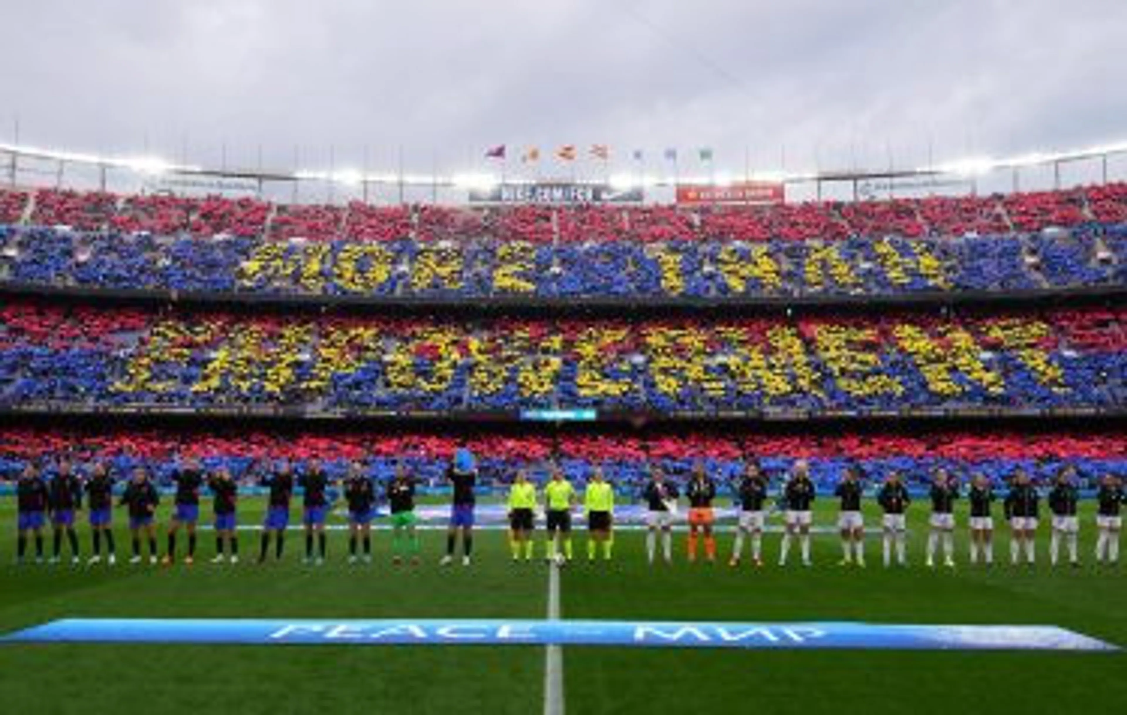Copertina di Classico femminile da record: 91.553 spettatori al Camp Nou