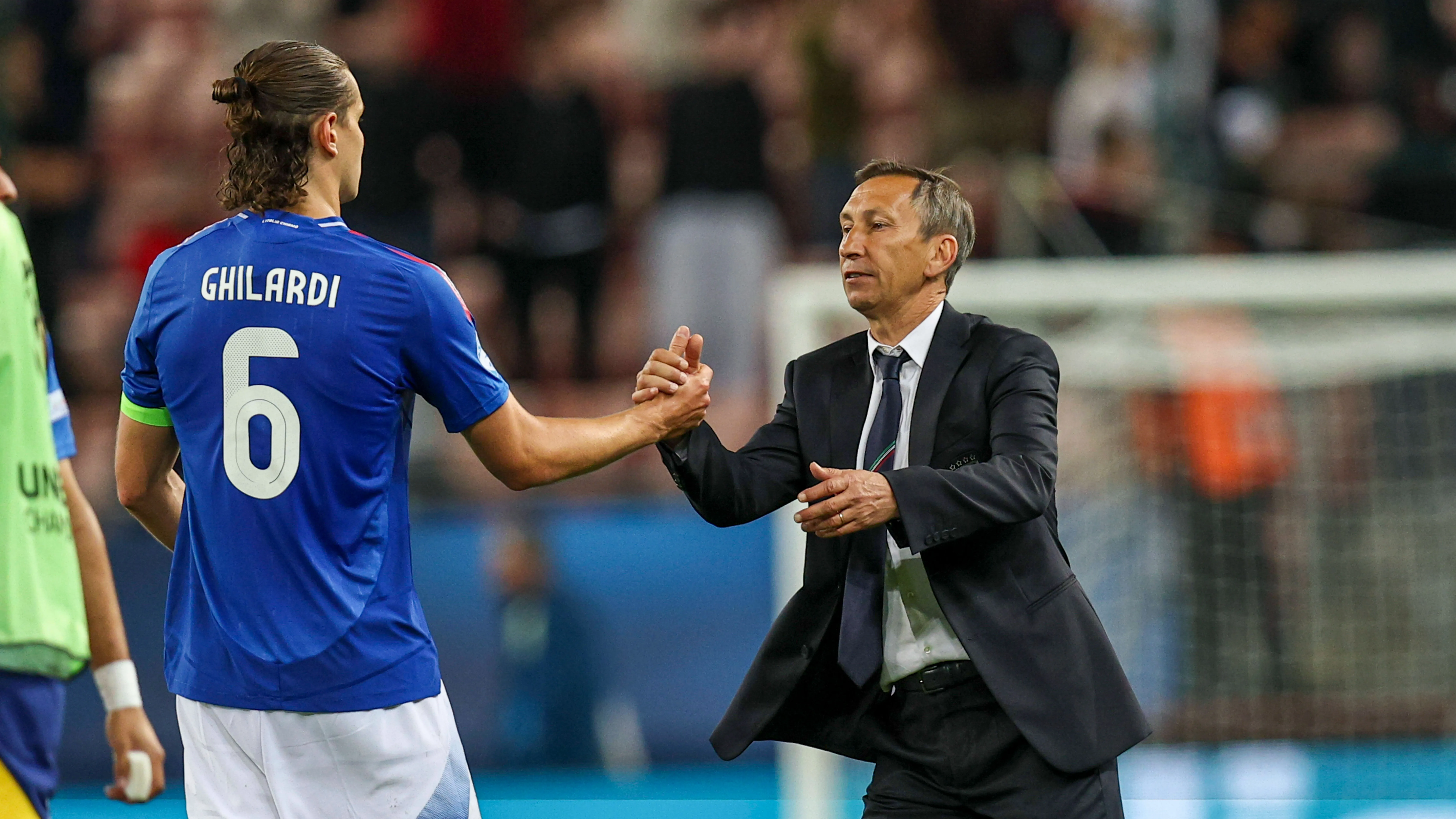Carmine Nunziata ct dell'Italia under 21 all'Europeo under 21 2025