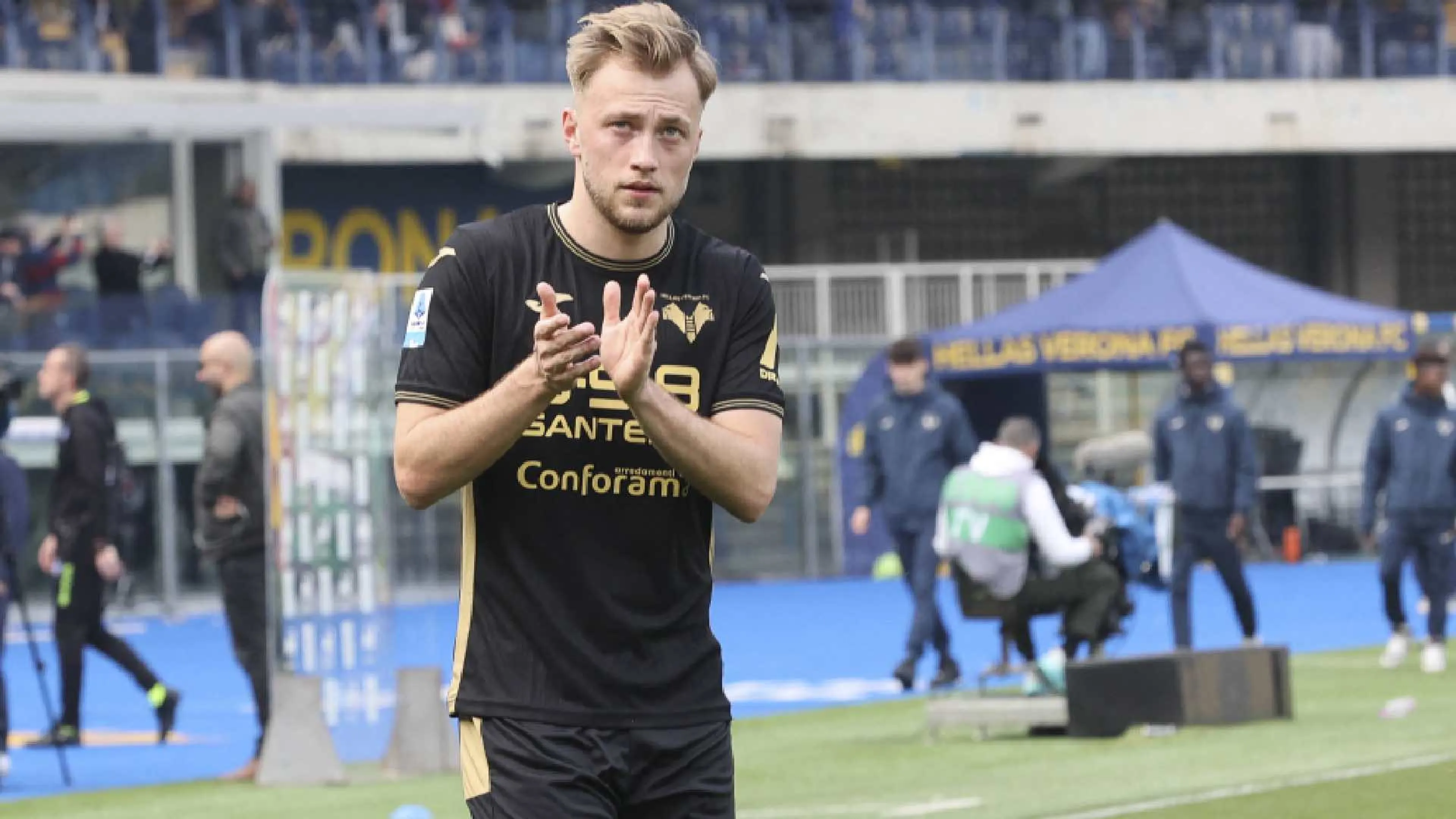 Copertina di Verona, quando torna Tengstedt? Ricaduta, i nuovi tempi di recupero