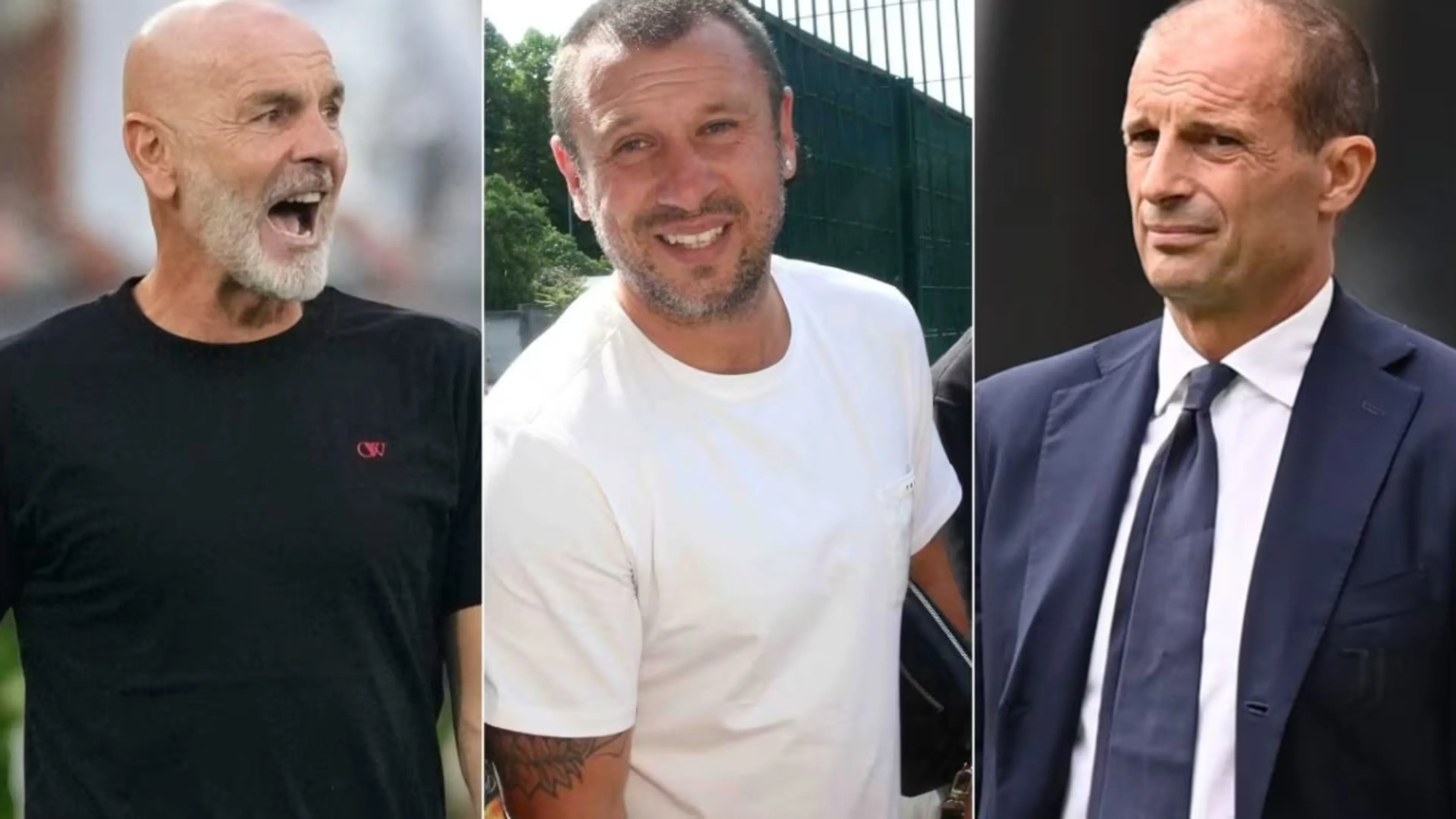 Copertina di Cassano denuncia il diverso trattamento dato a Pioli rispetto ad Allegri (VIDEO)