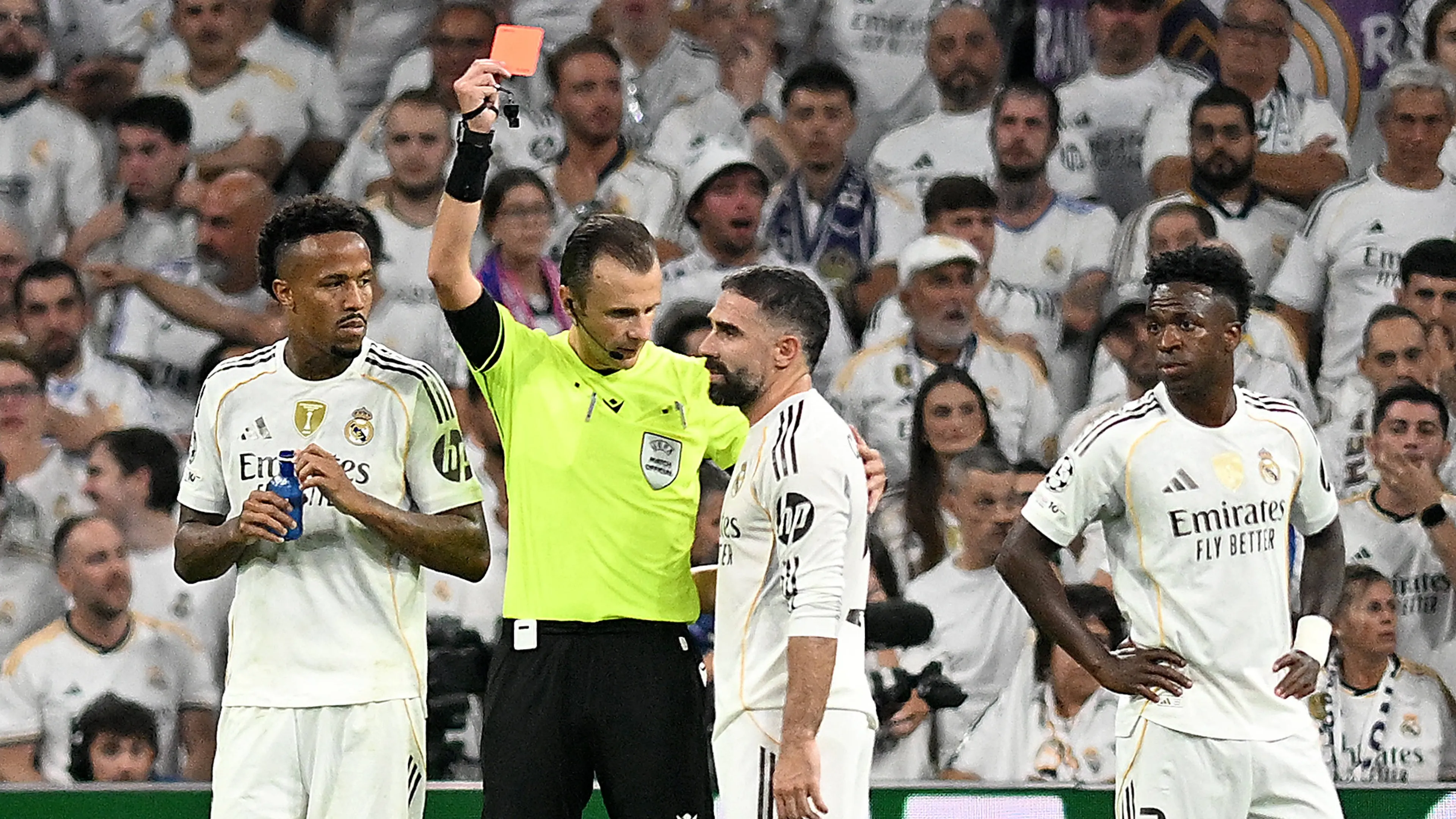 Espulsione Carvajal, emerge il retroscena dietro la reazione del terzino