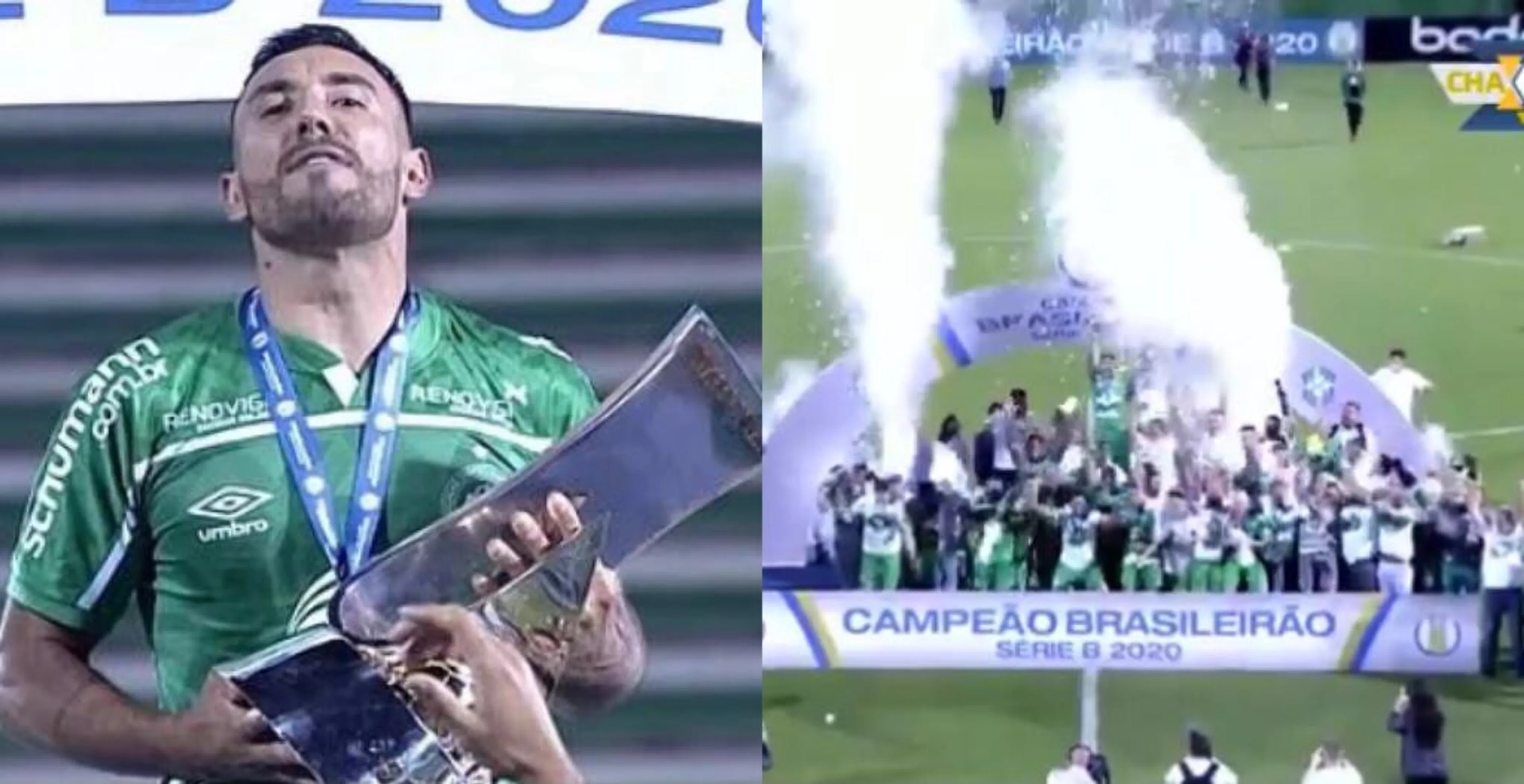 Copertina di Dalla tragedia alla rinascita: Chapecoense campione della Serie B brasiliana