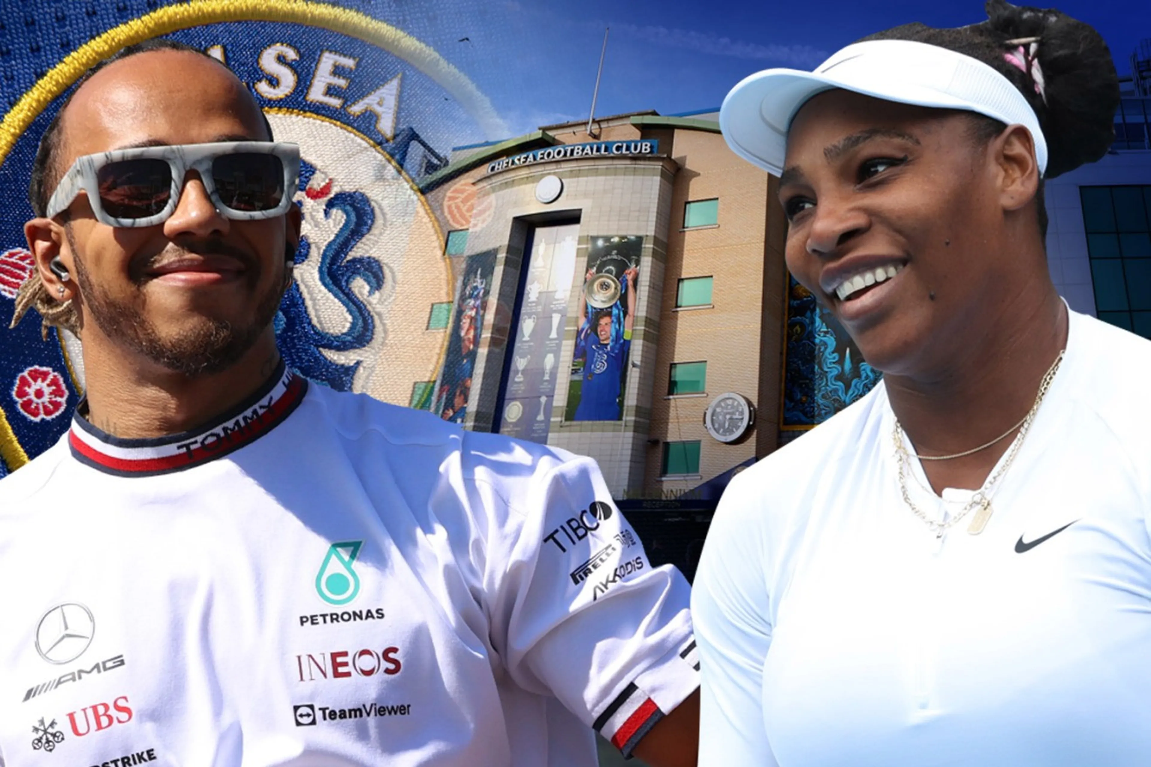Copertina di Chelsea, Lewis Hamilton e Serena Williams pronti a investire nell’acquisto del club