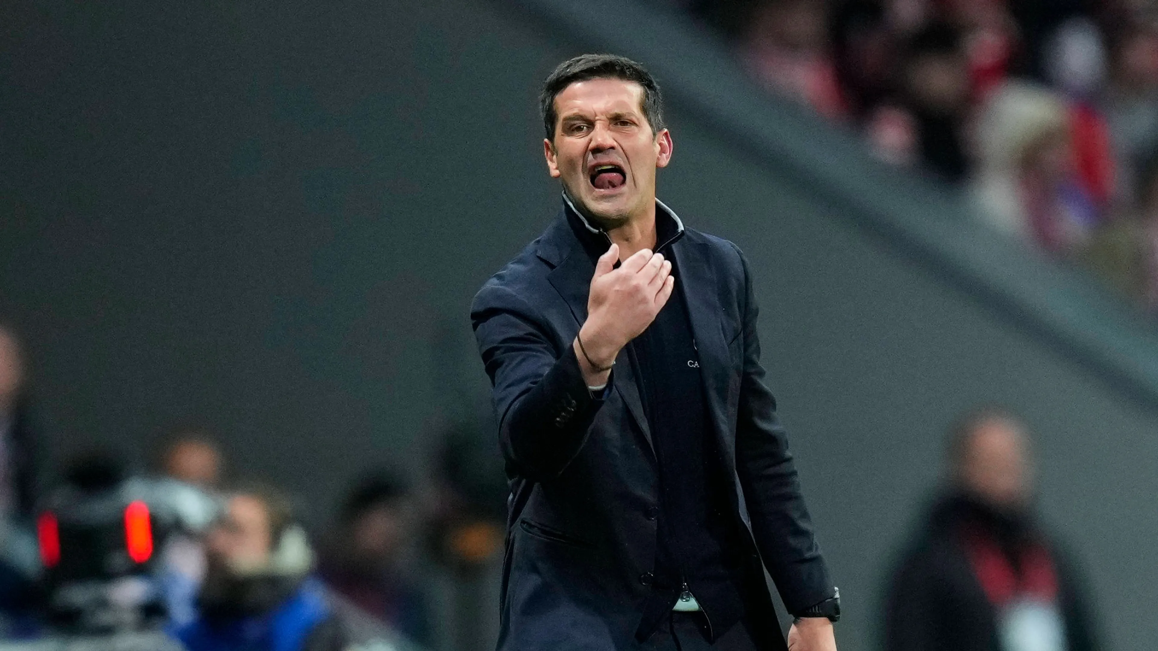 Cristian Chivu durante Atletico Madrid Inter di Champions League