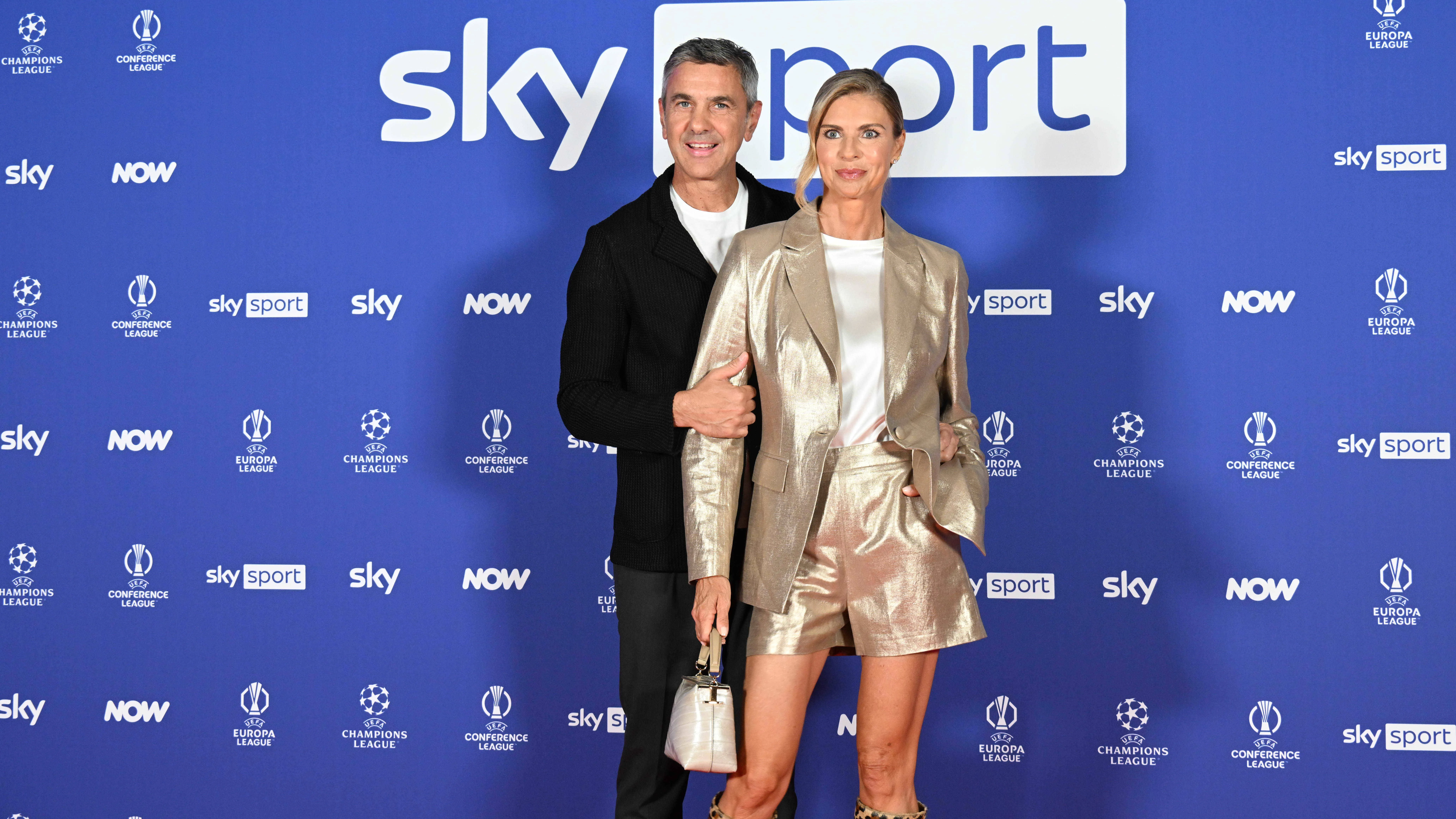 La coppia Colombari Costacurta