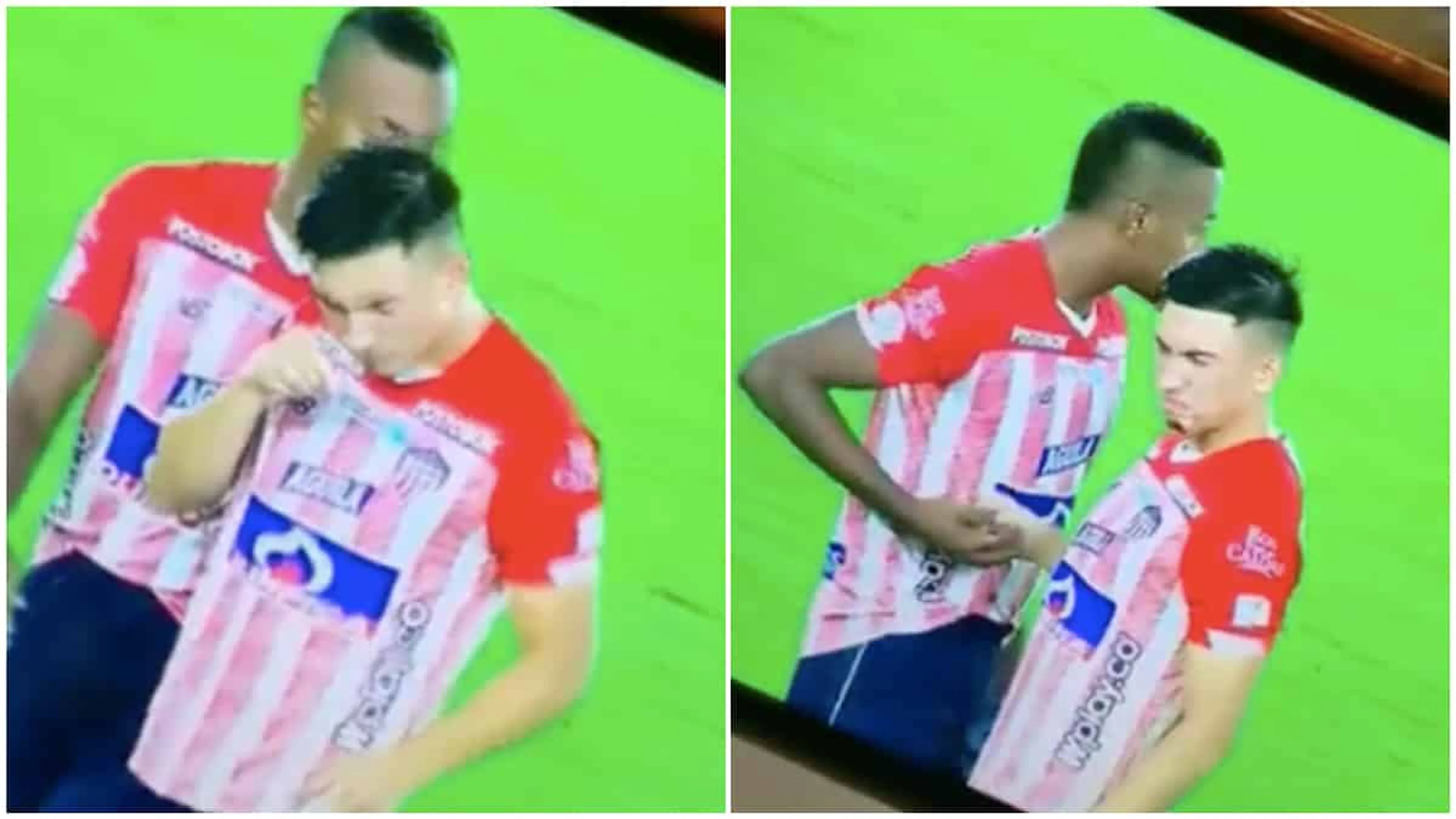 Copertina di Caos in Colombia, giocatore entra in campo e sniffa qualcosa: la sua spiegazione