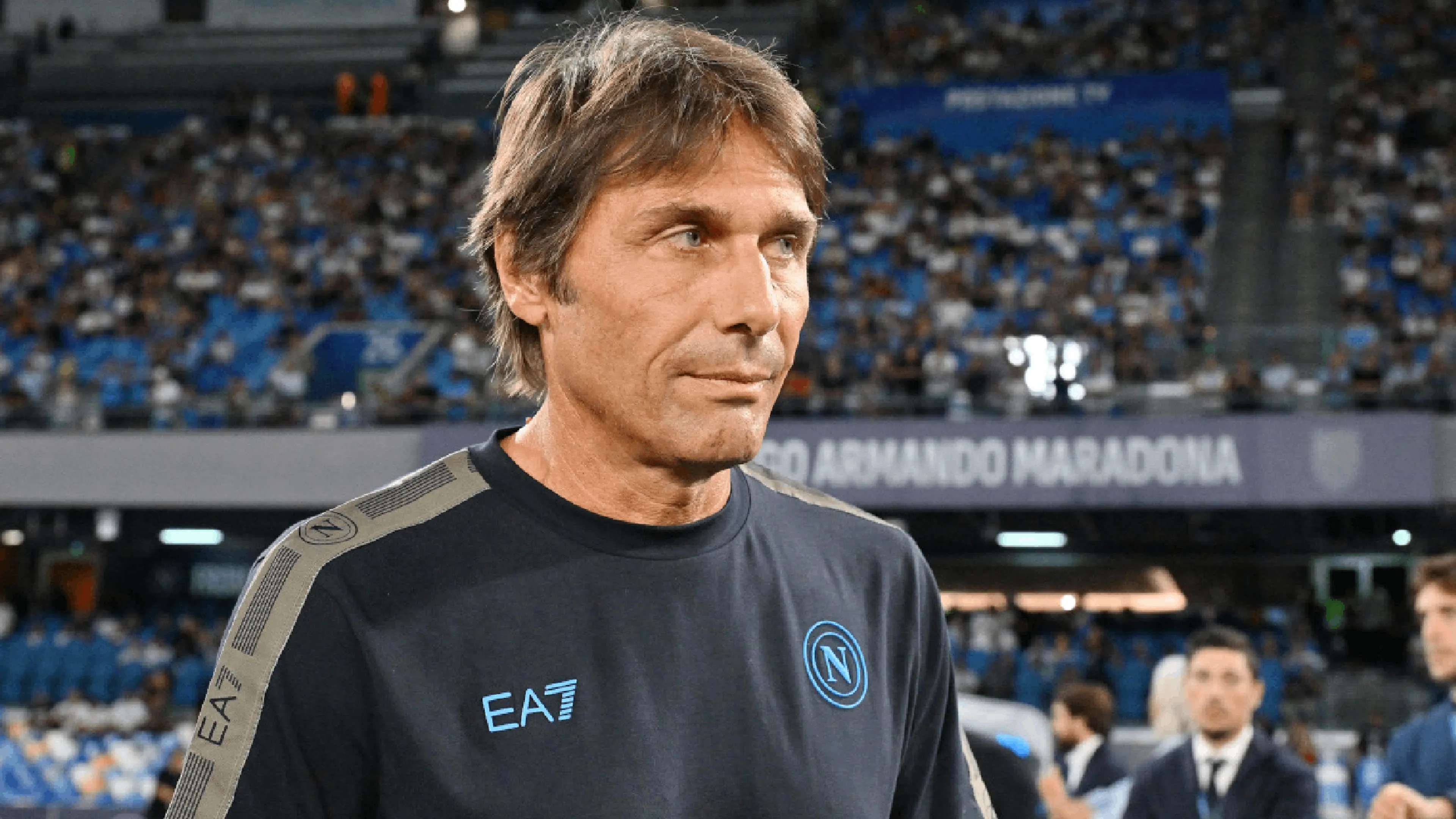 Copertina di Antonio Conte: "Io parte della storia della Juventus, ma ora orgoglioso e soddisfatto di allenare il Napoli"