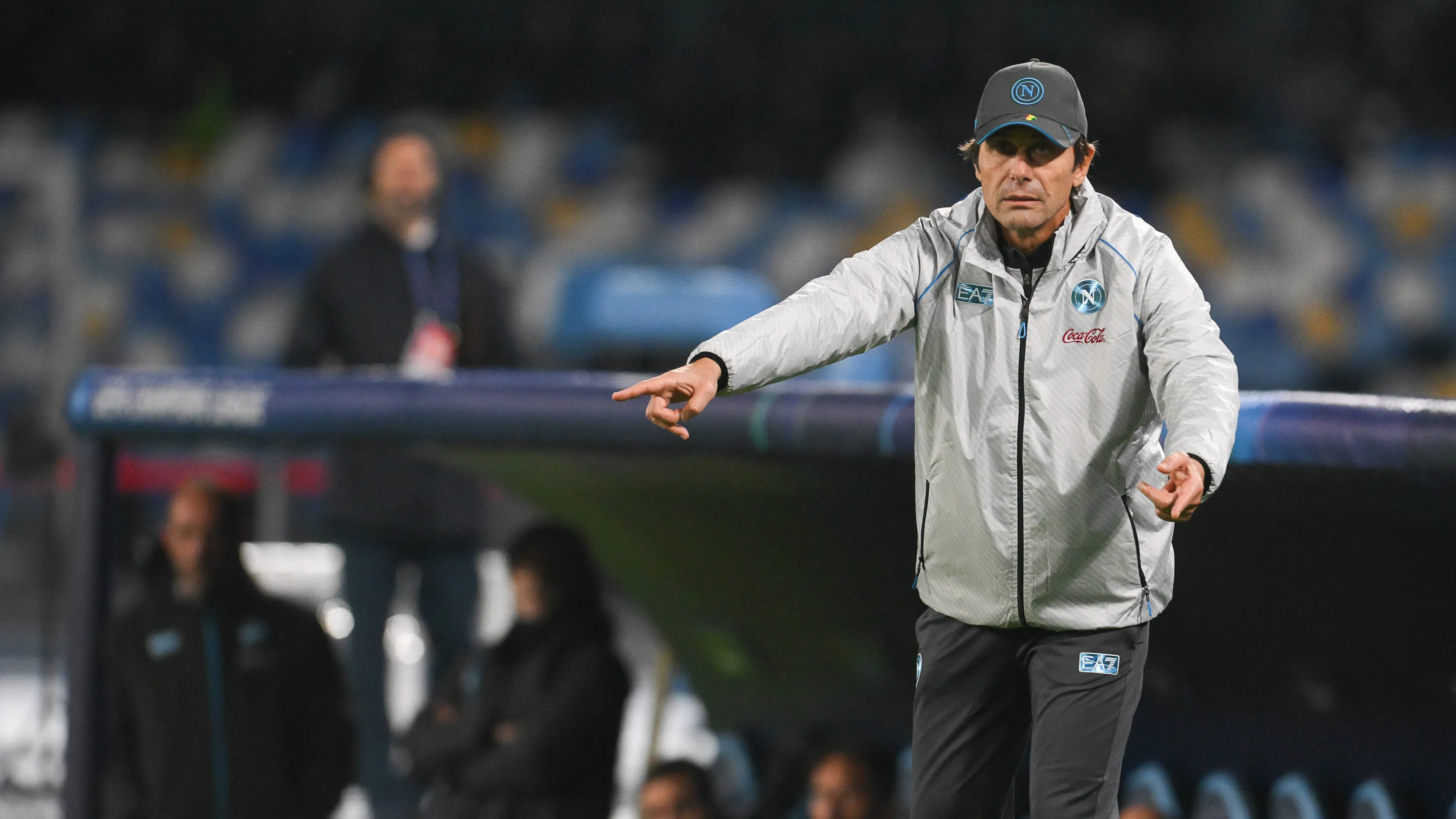 conte sulla panchina del napoli
