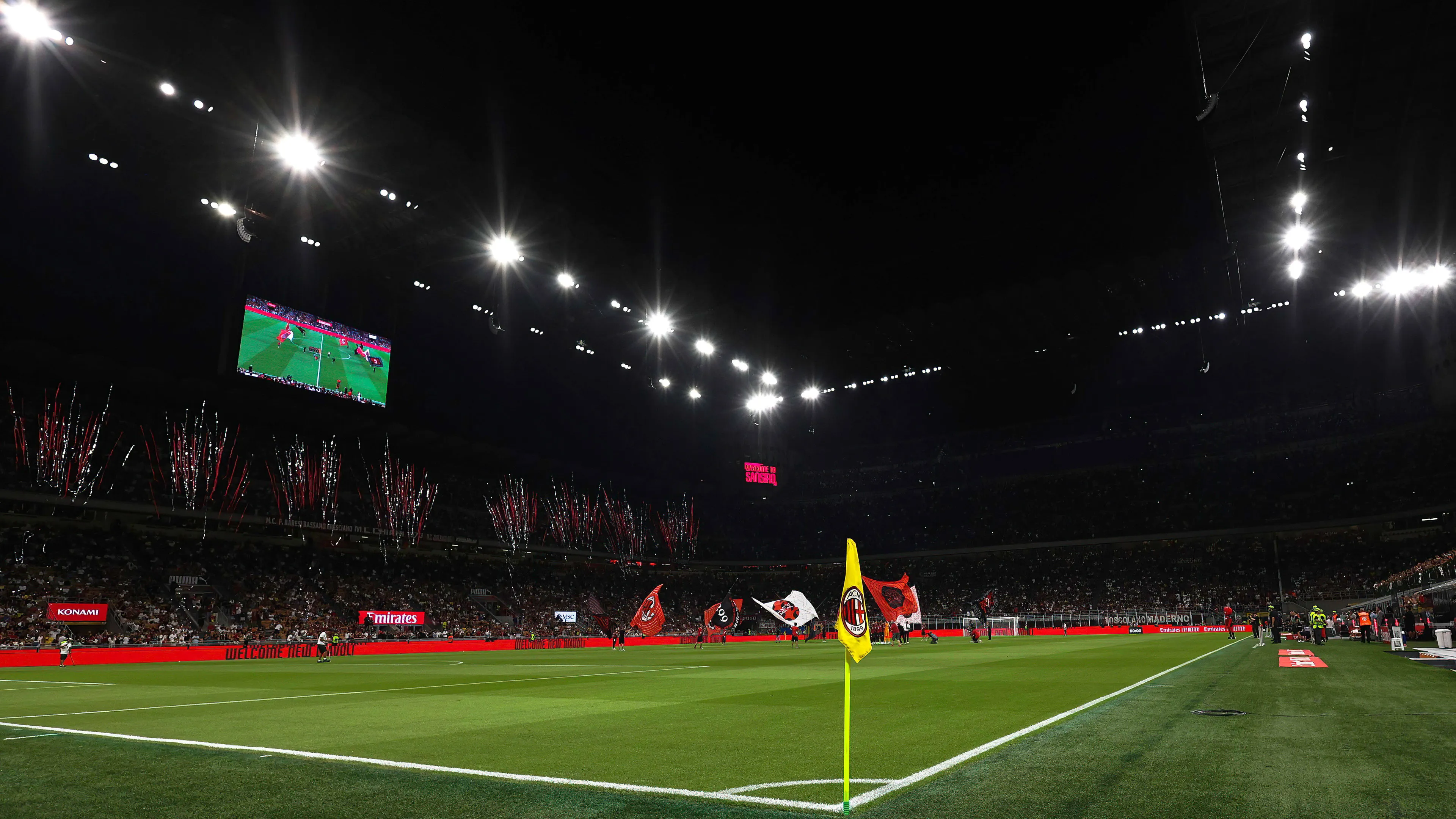 "Il Milan giocherà 38 partite in trasferta", la paura di Pellegatti