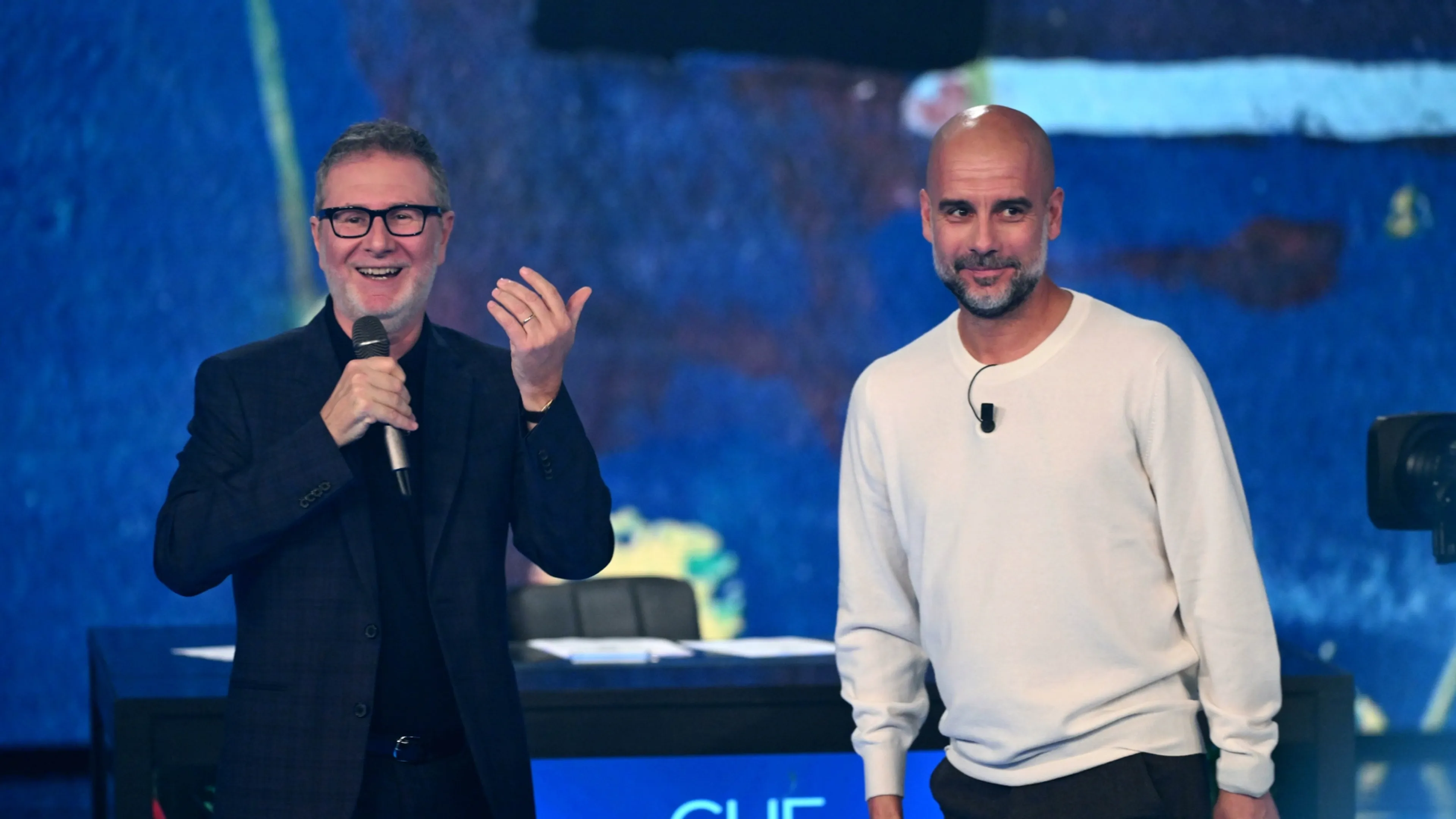 Copertina di Pep Guardiola a Che Tempo Che Fa: "Parlando di Baggio mi commuovo, non so se lascerò il City a fine stagione"