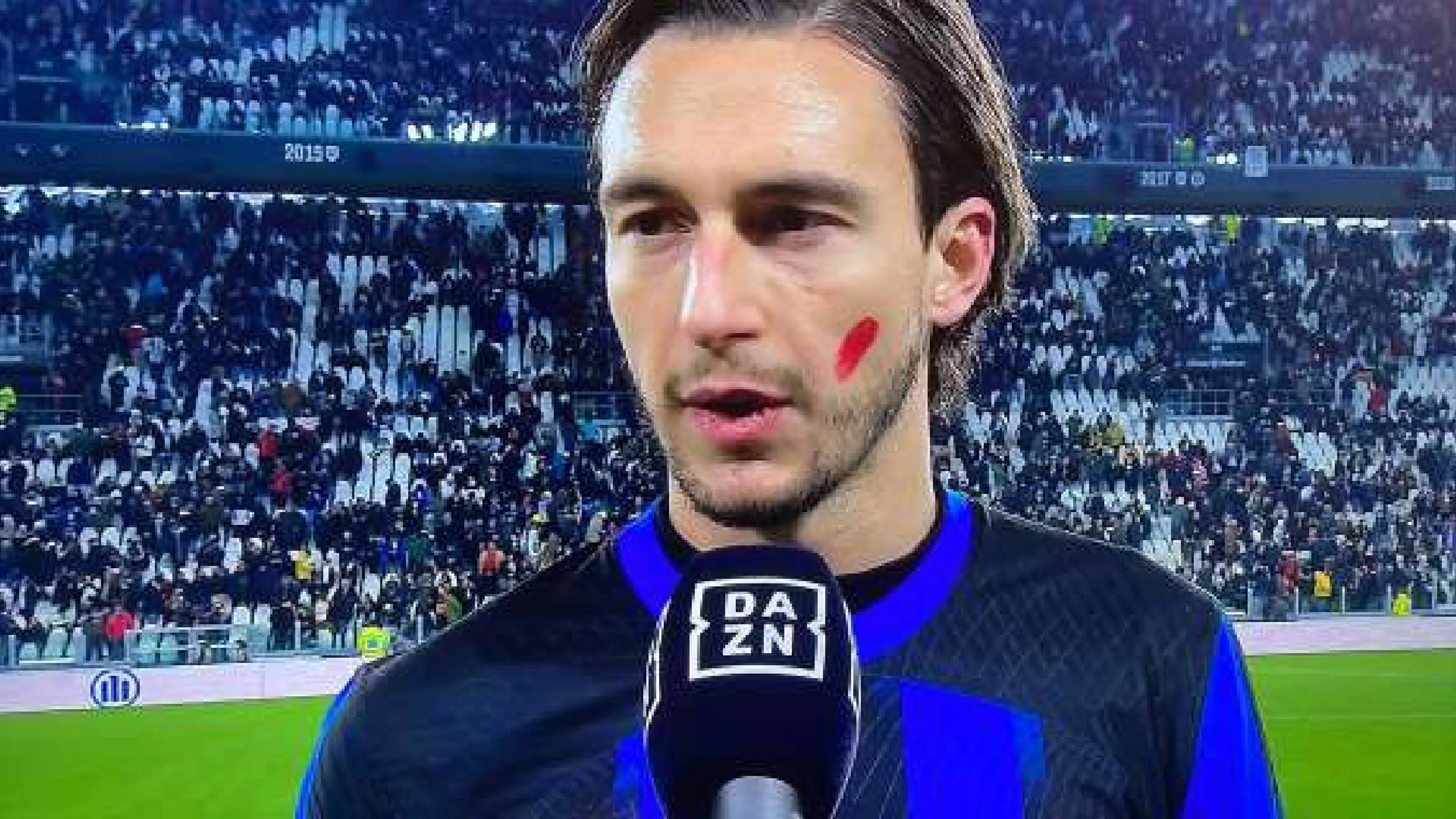 Copertina di Juventus-Inter, Darmian al break: "Chiesa grande giocatore"