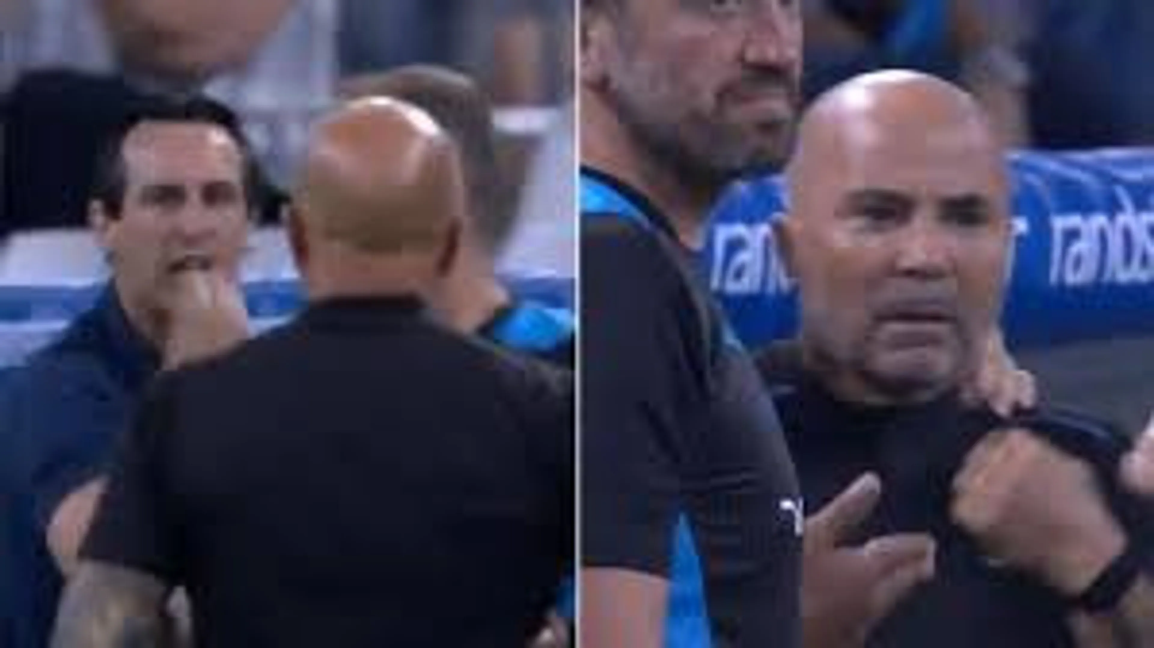 Copertina di Amichevole non troppo amichevole, rissa sfiorata tra Emery e Sampaoli